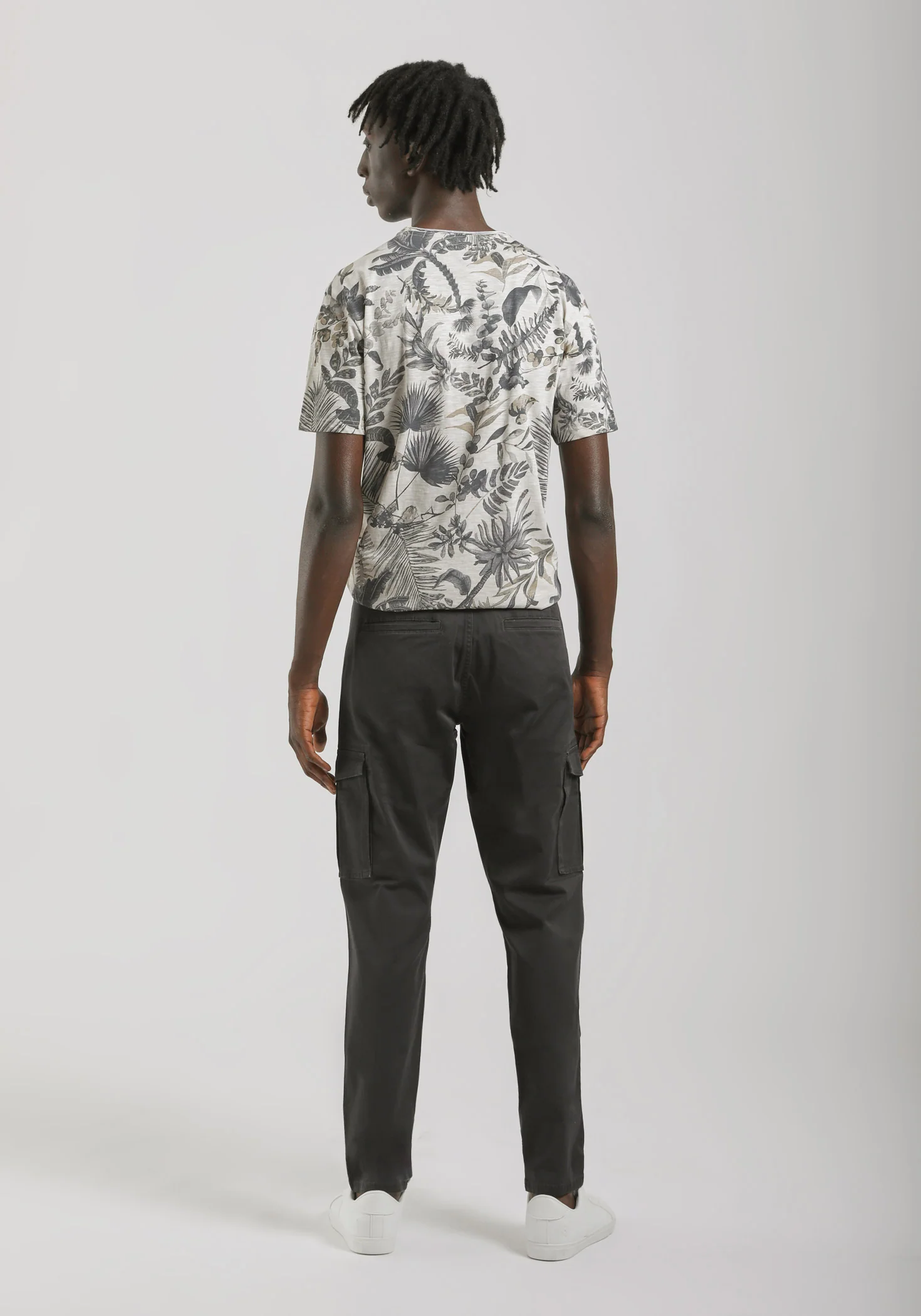 Pantaloni cargo in cotone - Image 5