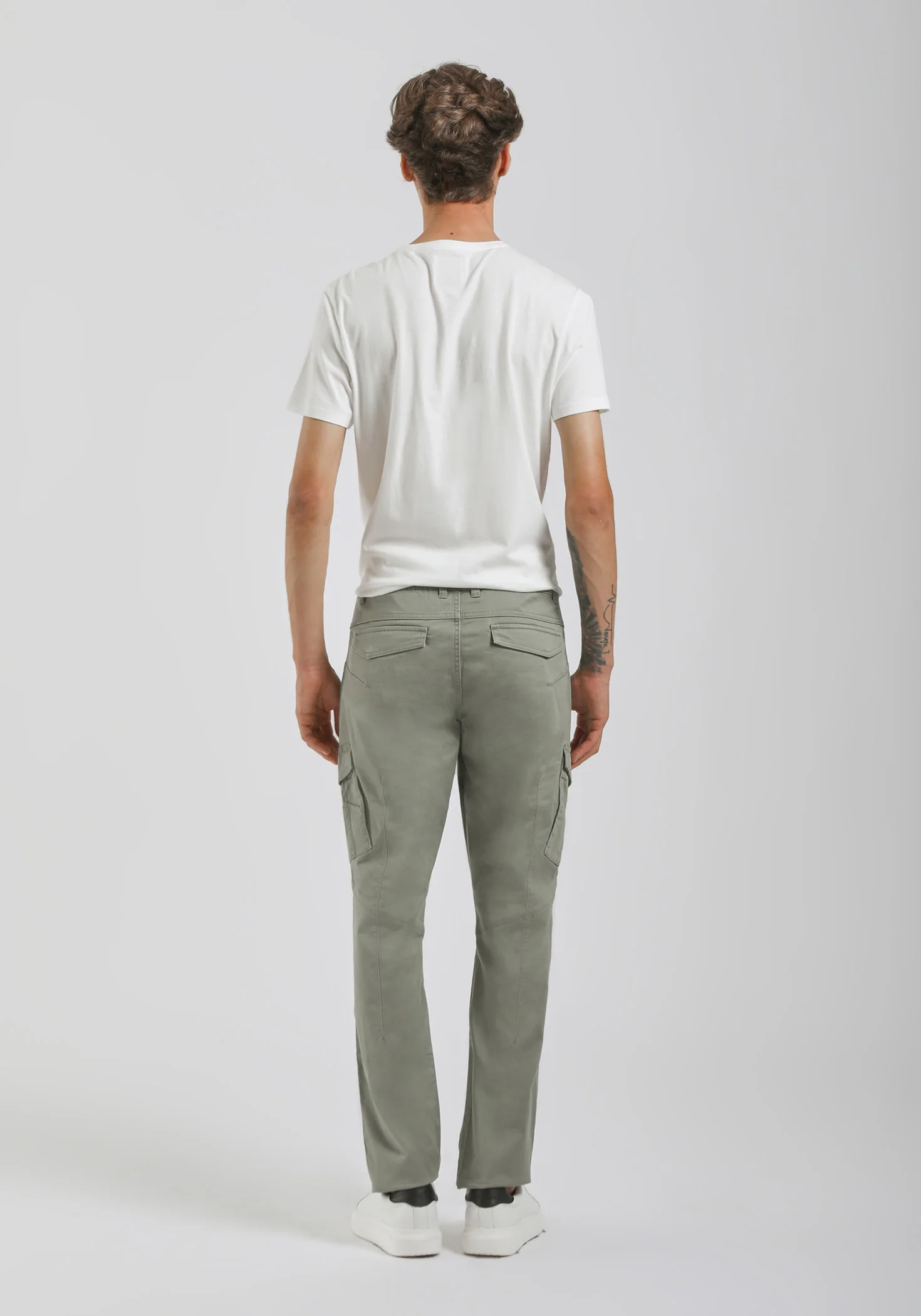 Pantaloni cargo in cotone - Image 5