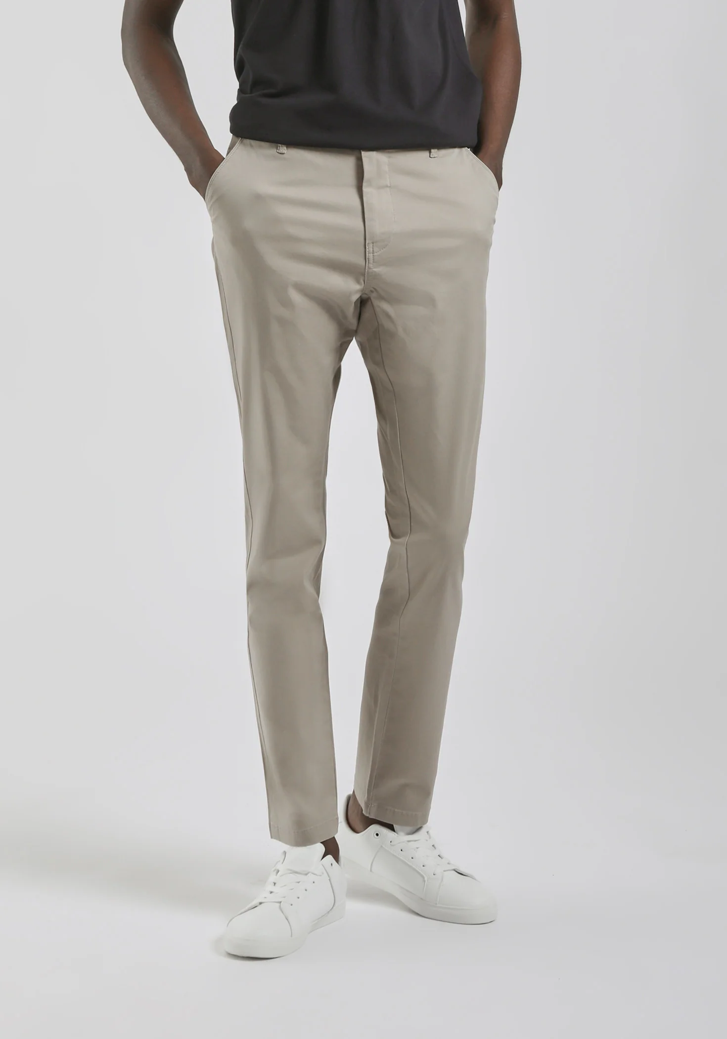 Pantaloni chino in cotone - Image 2