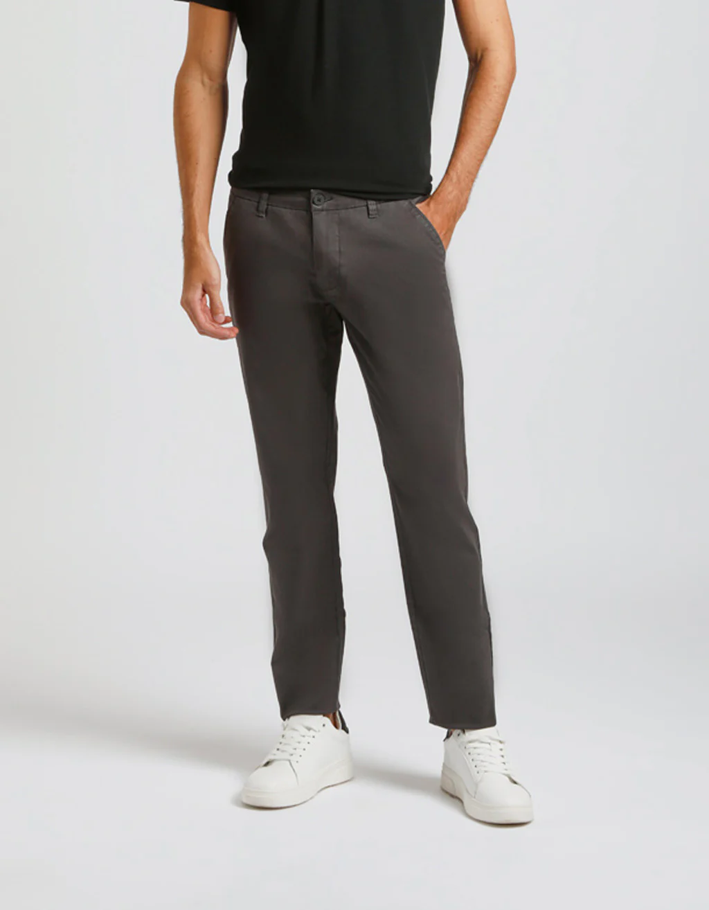 Pantaloni chino in cotone - Image 2