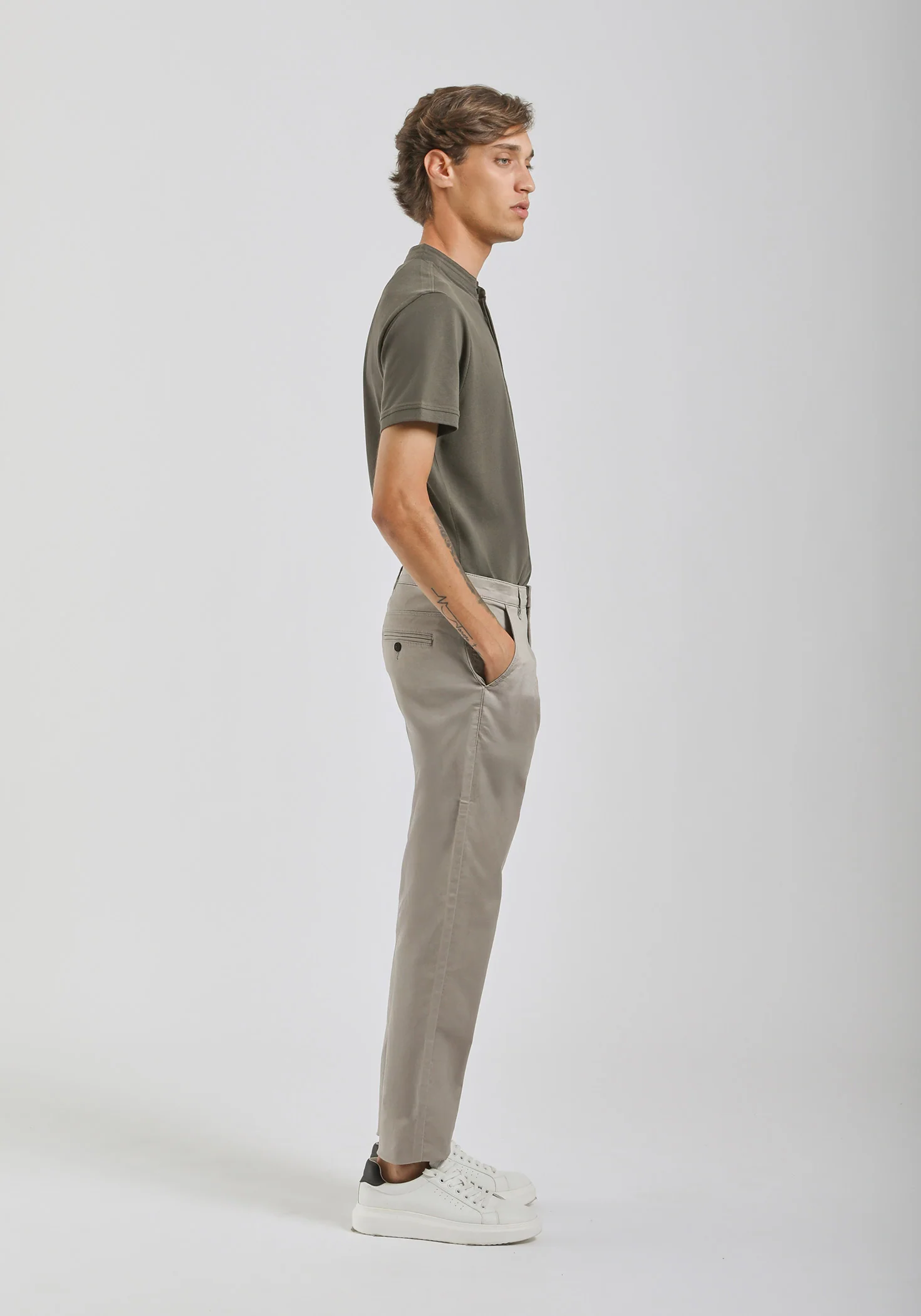 Pantaloni chino in cotone - Image 4