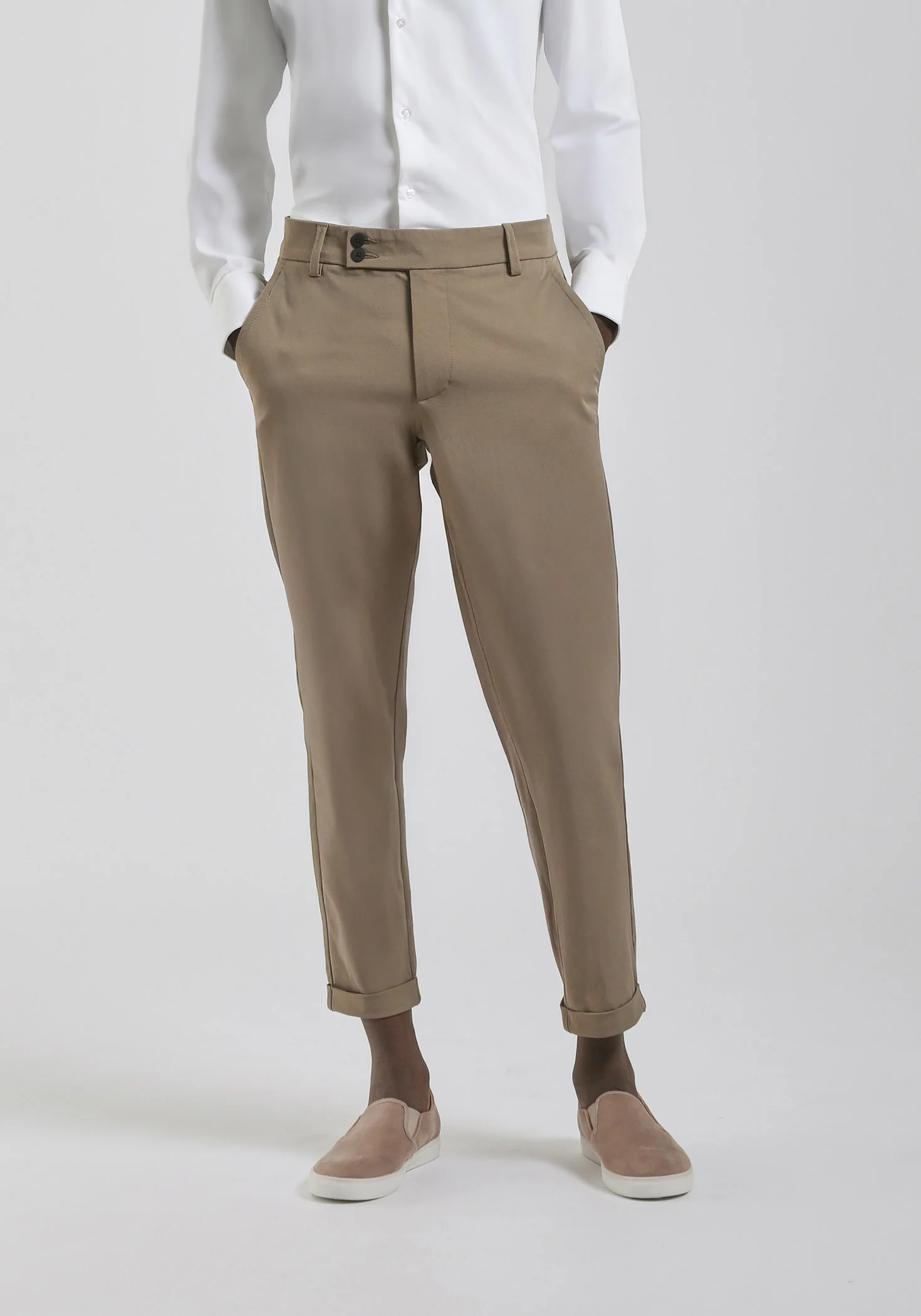 Pantaloni chino in nylon - Image 2