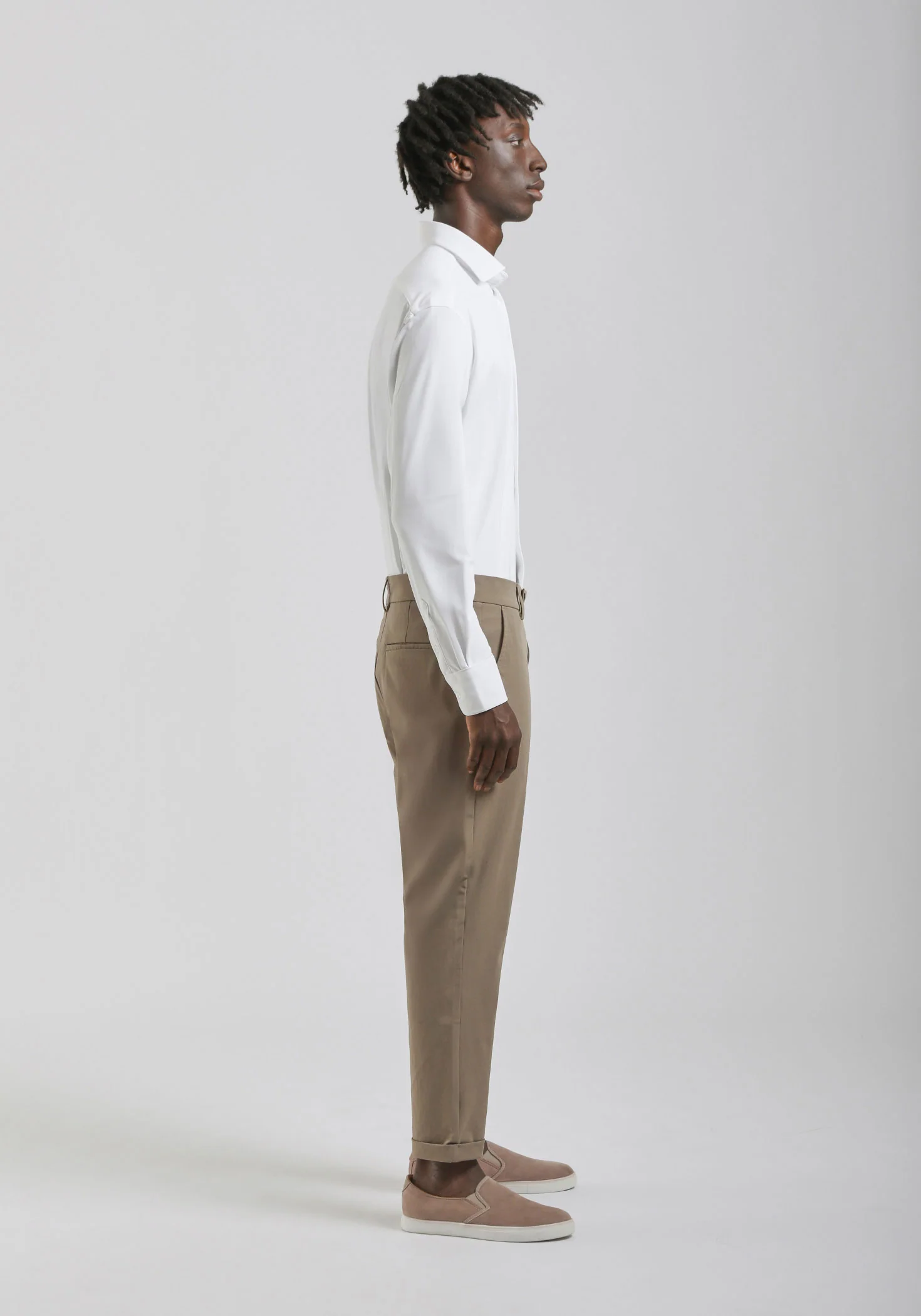 Pantaloni chino in nylon - Image 4