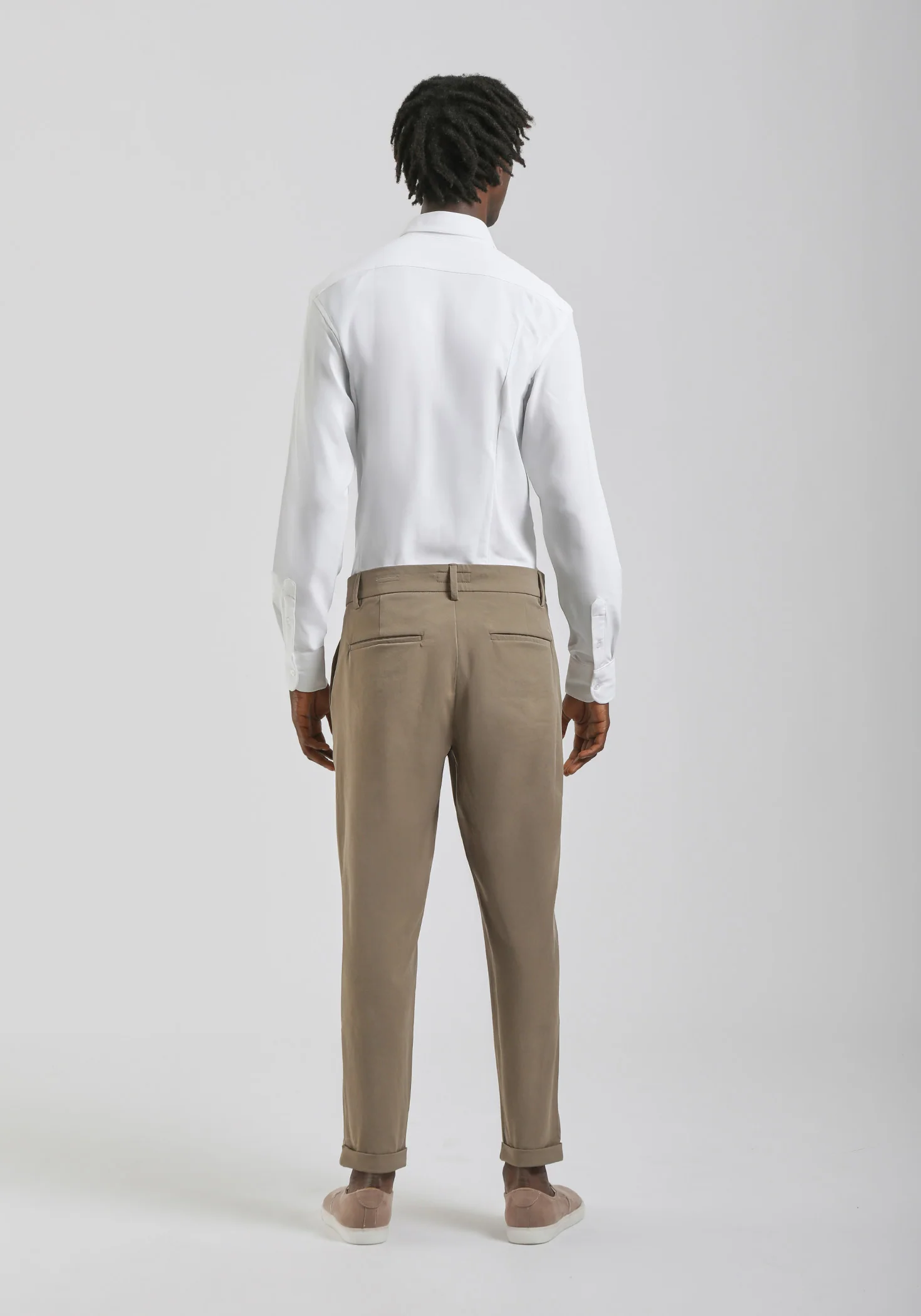 Pantaloni chino in nylon - Image 5