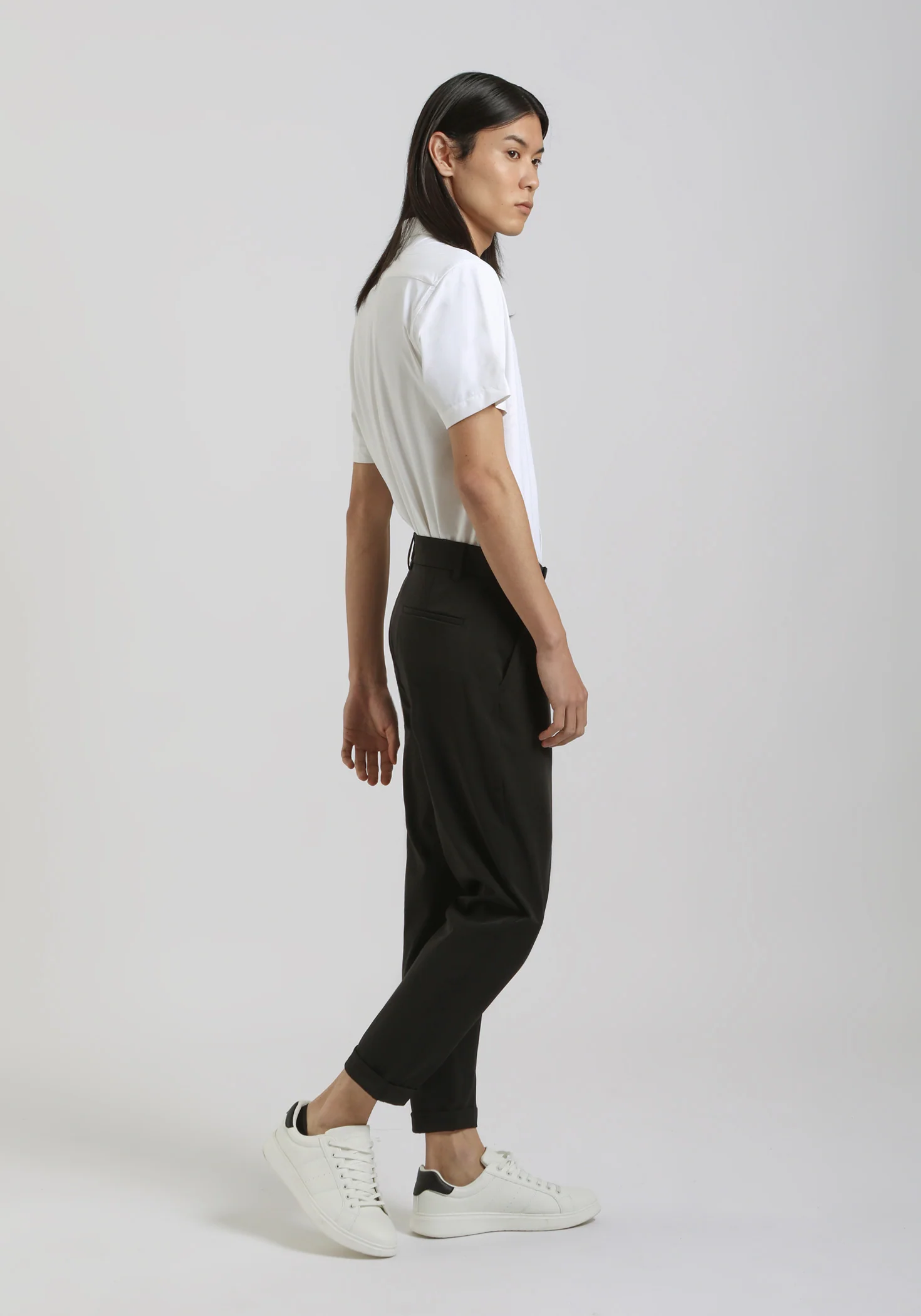 Pantaloni chino in nylon - Image 4
