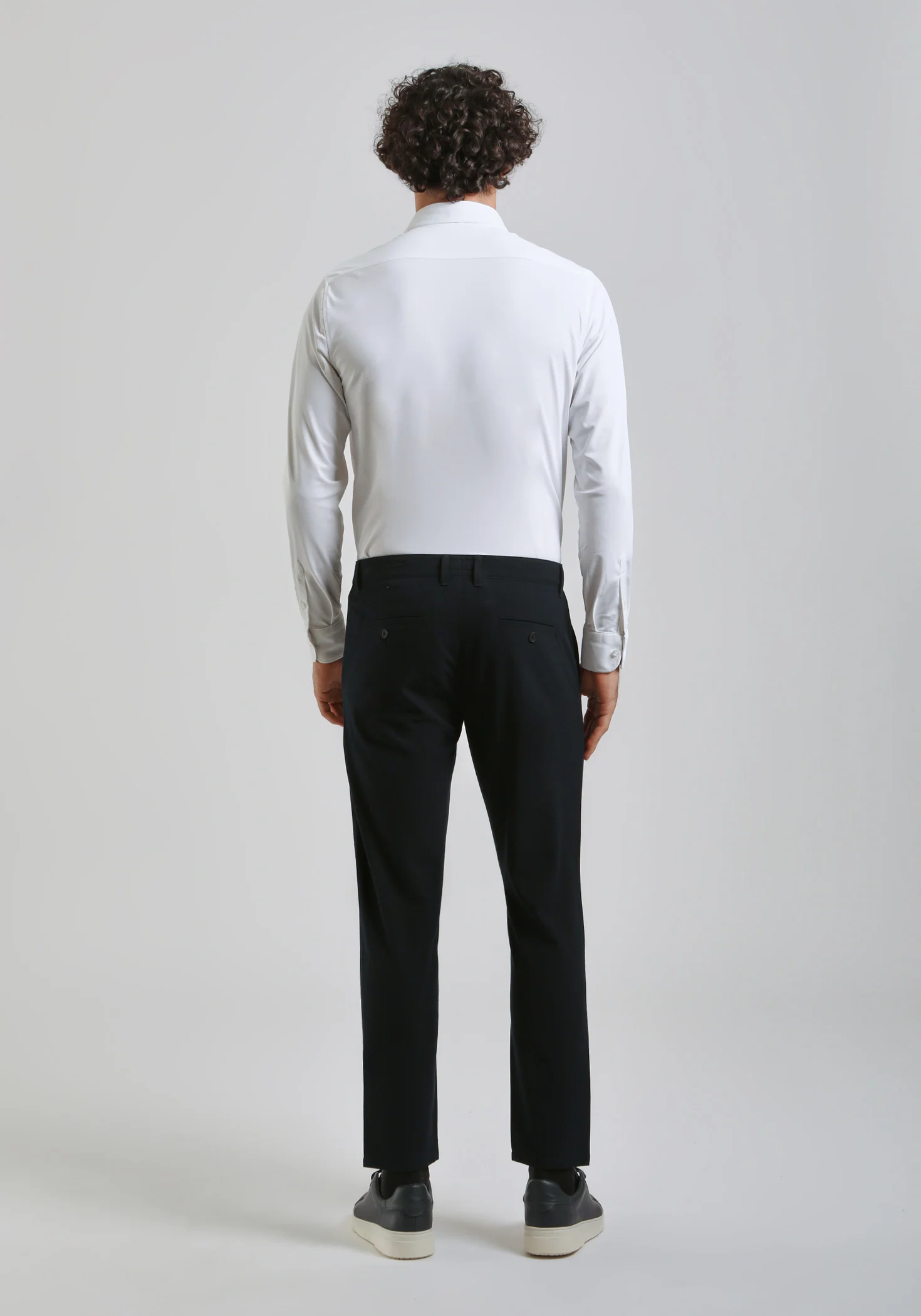 Pantaloni chino misto viscosa - Image 4
