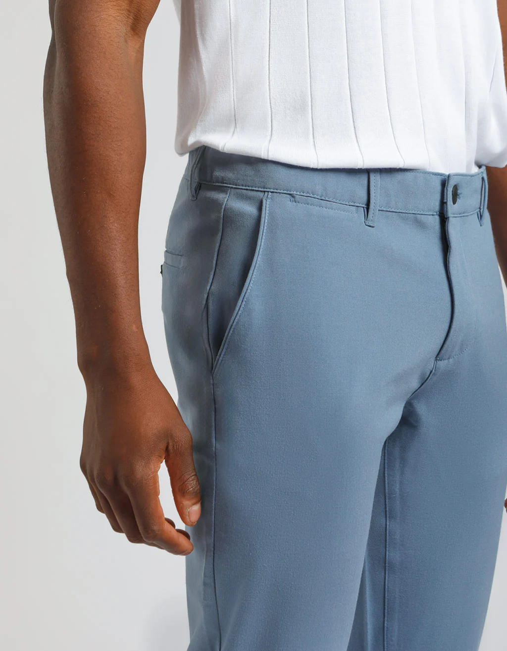 Pantaloni chino misto viscosa - Image 3