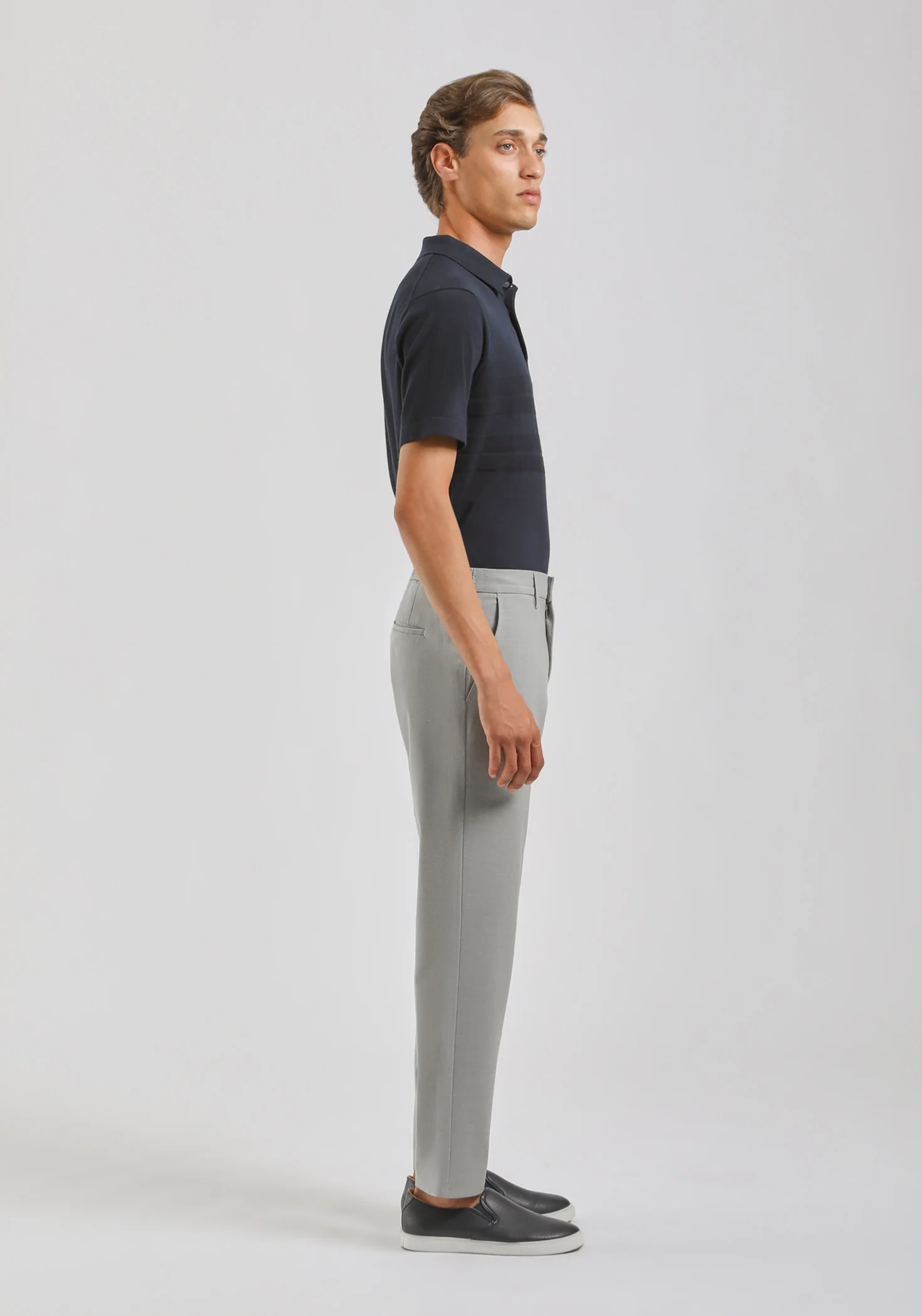 Pantaloni chino misto viscosa - Image 4