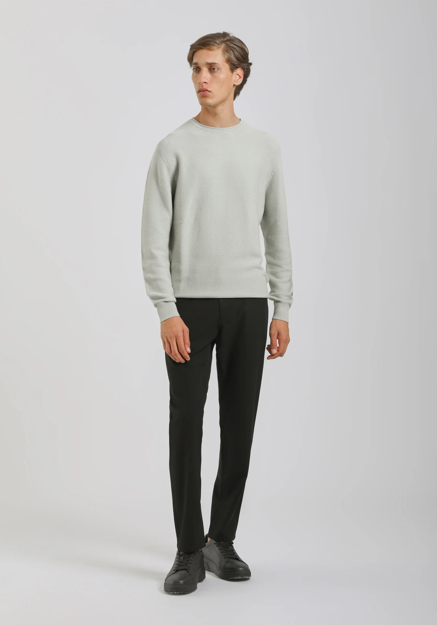Pantaloni chino misto viscosa