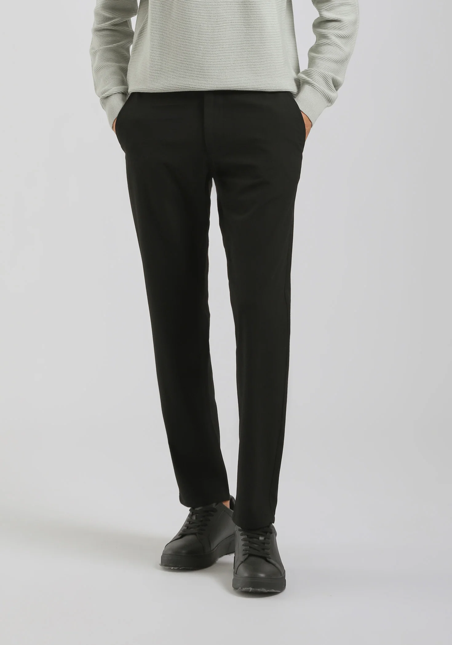 Pantaloni chino misto viscosa - Image 2