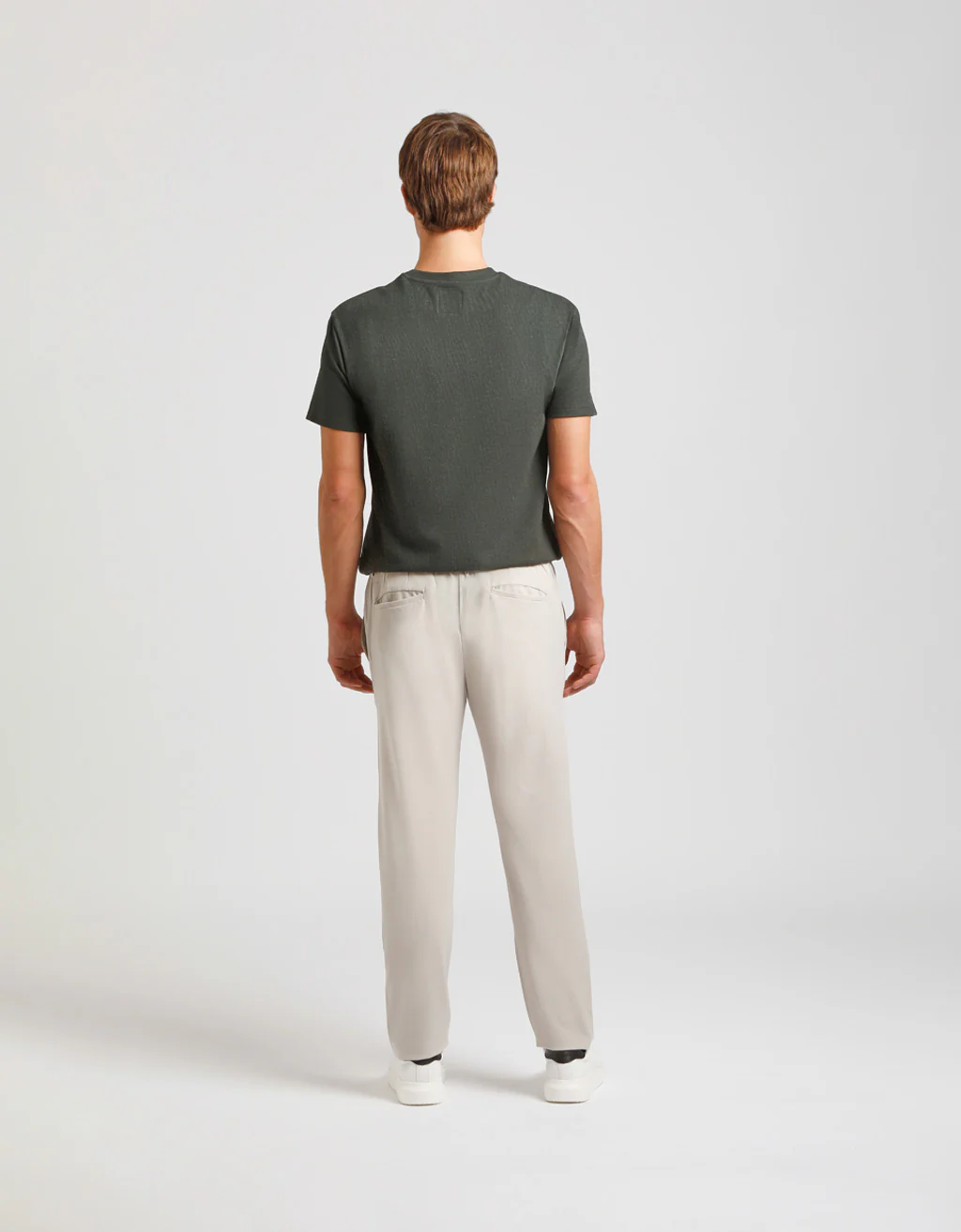 Pantaloni chino misto viscosa - Image 5