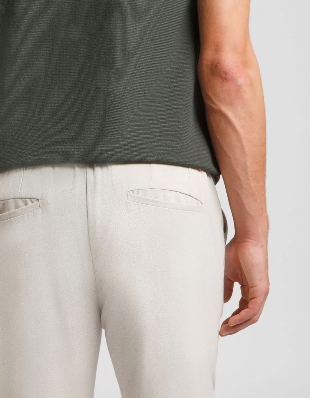 Pantaloni chino misto viscosa - Image 6