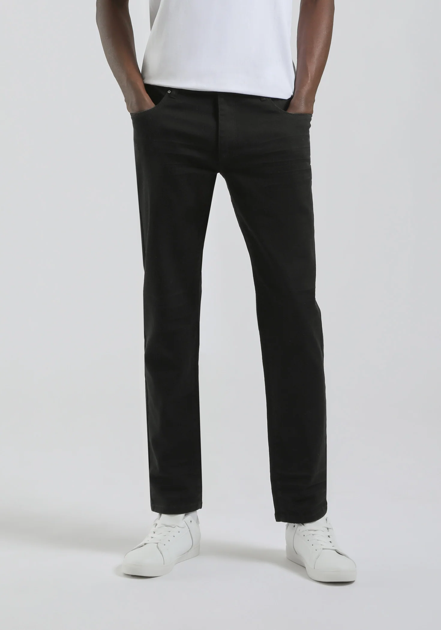 Pantaloni cinque tasche in cotone - Image 2