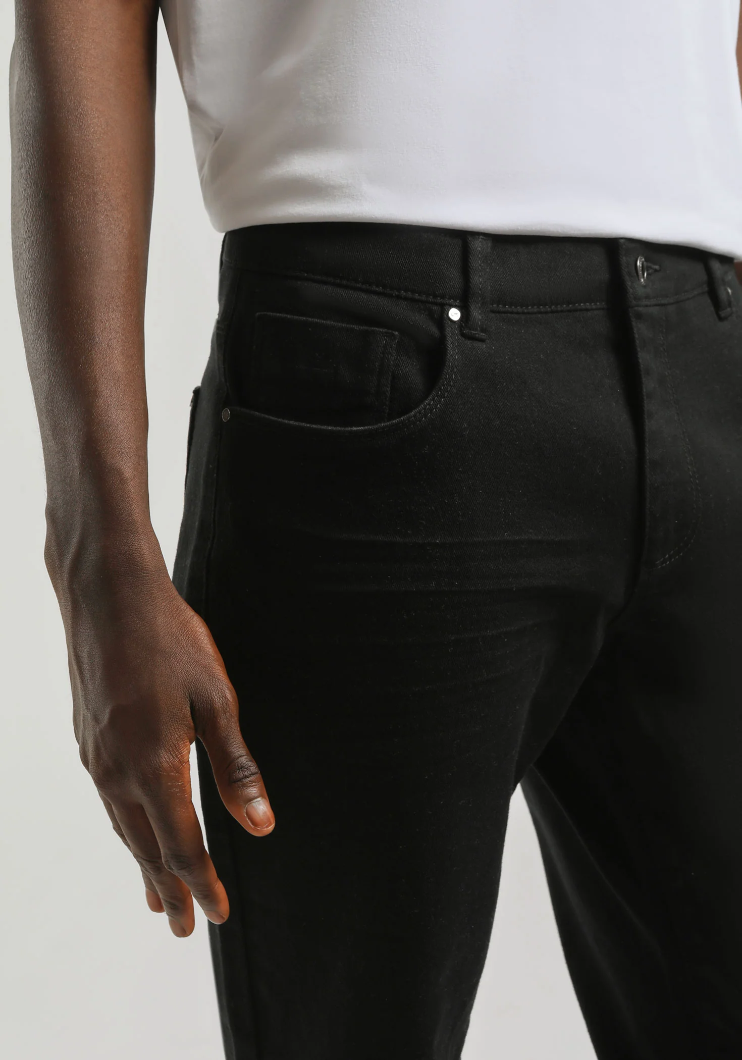 Pantaloni cinque tasche in cotone - Image 3