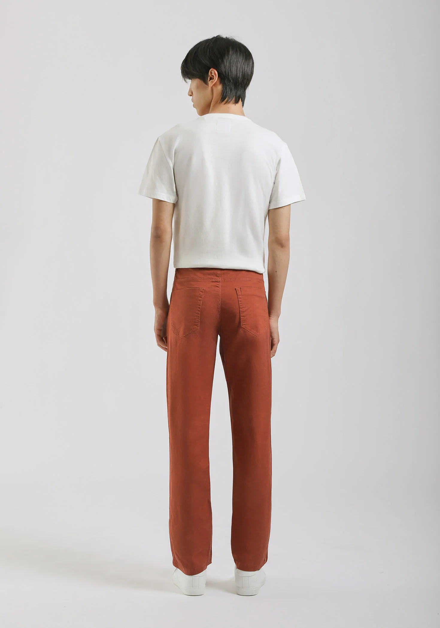 Pantaloni cinque tasche in cotone - Image 5