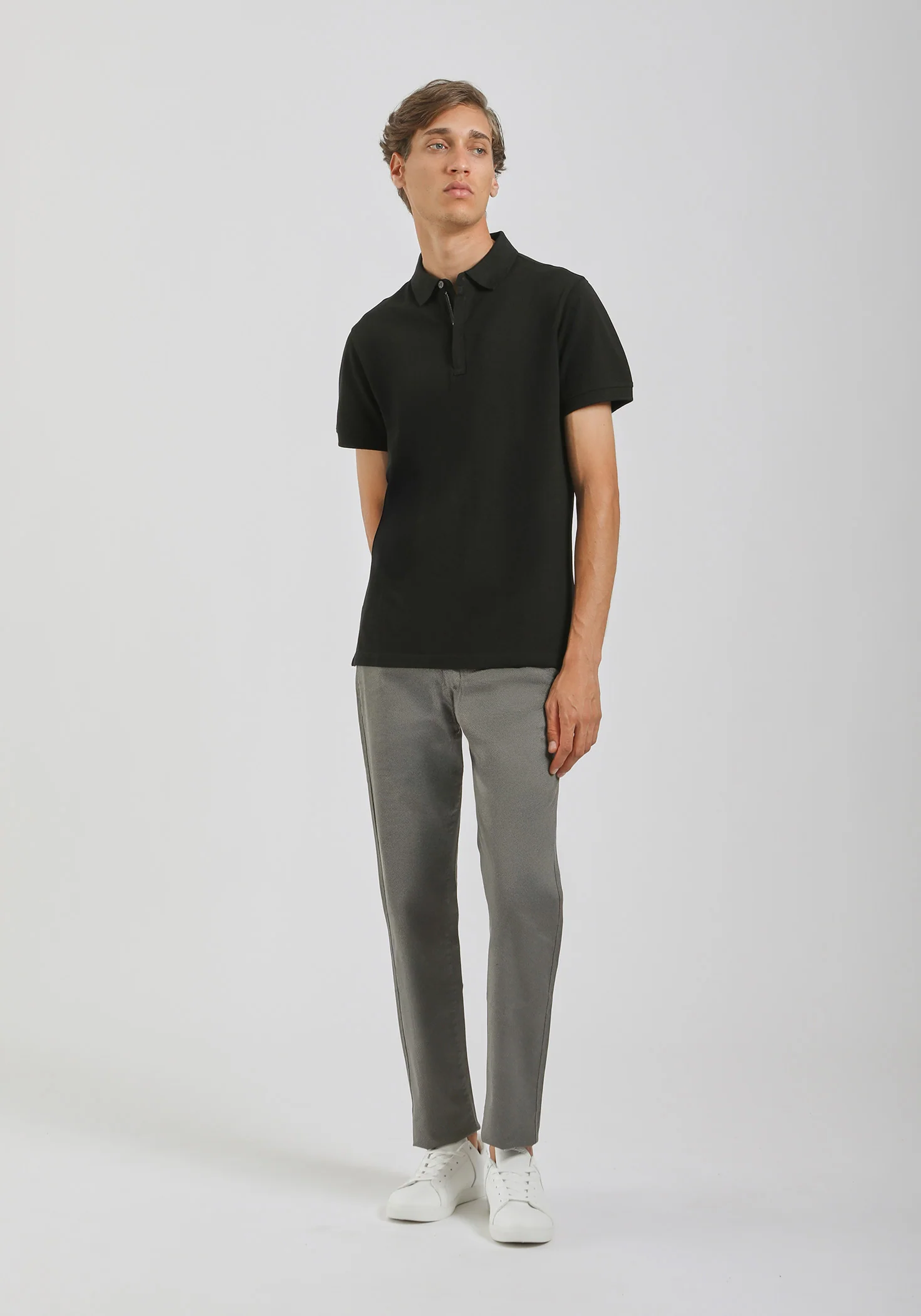 Pantaloni di cotone fantasia