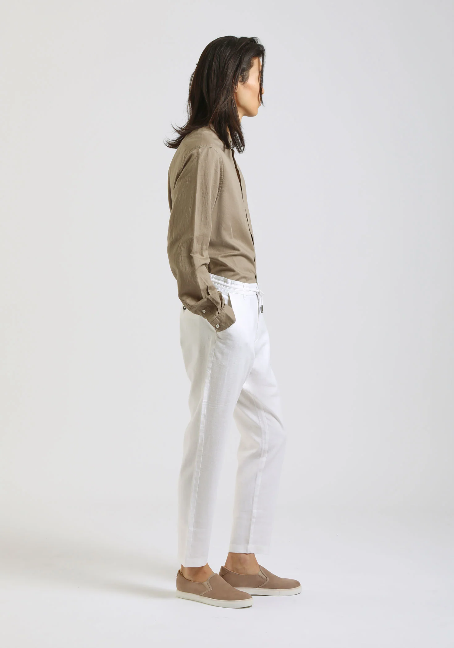 Pantaloni misto lino - Image 4