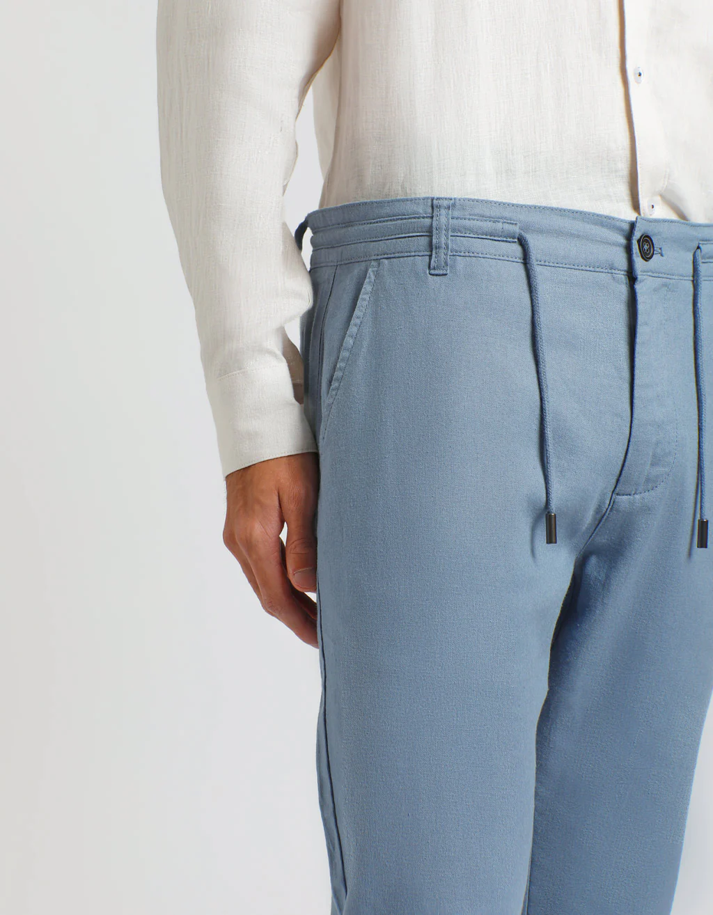 Pantaloni misto lino - Image 3