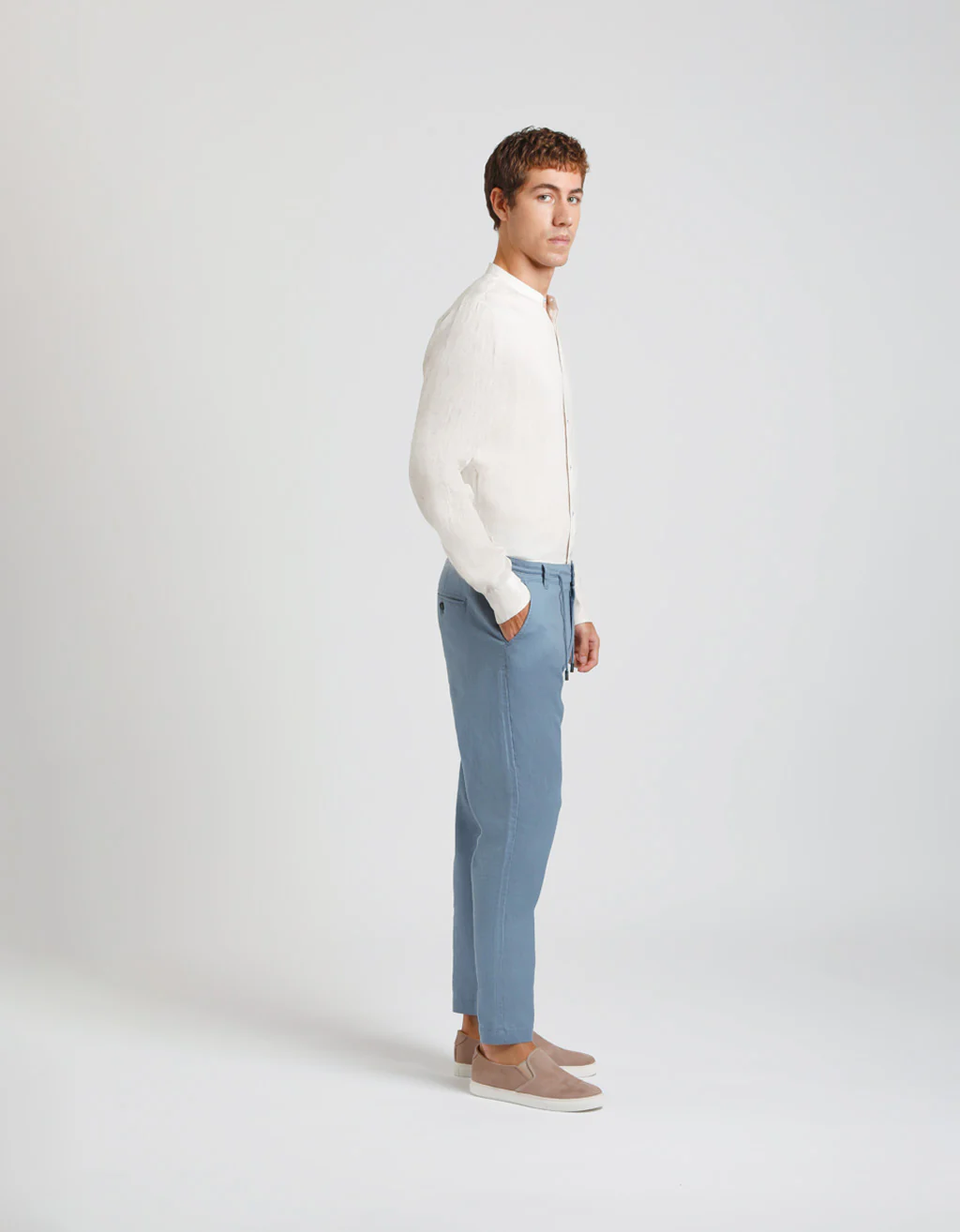 Pantaloni misto lino - Image 4