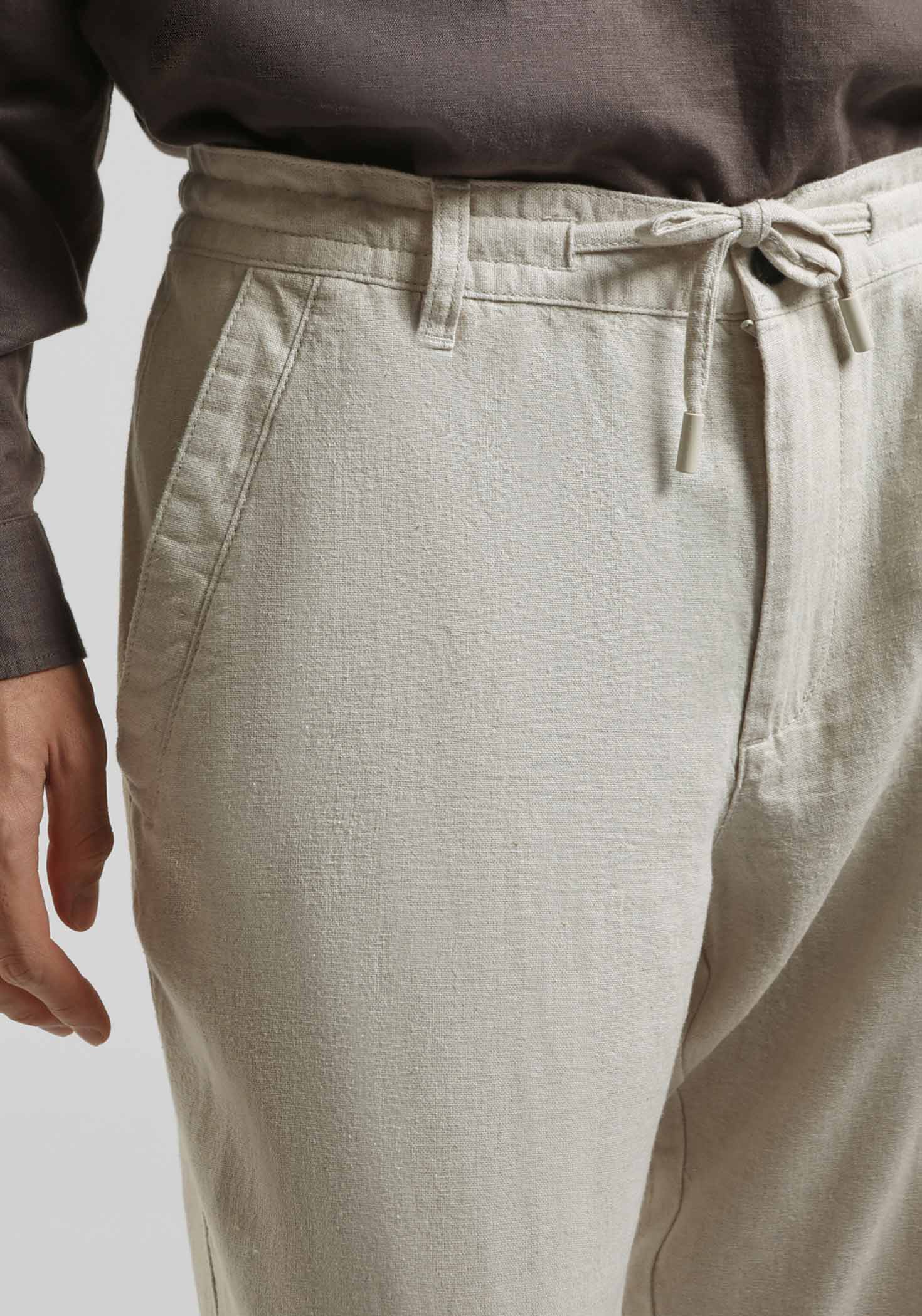 Pantaloni misto lino - Image 5