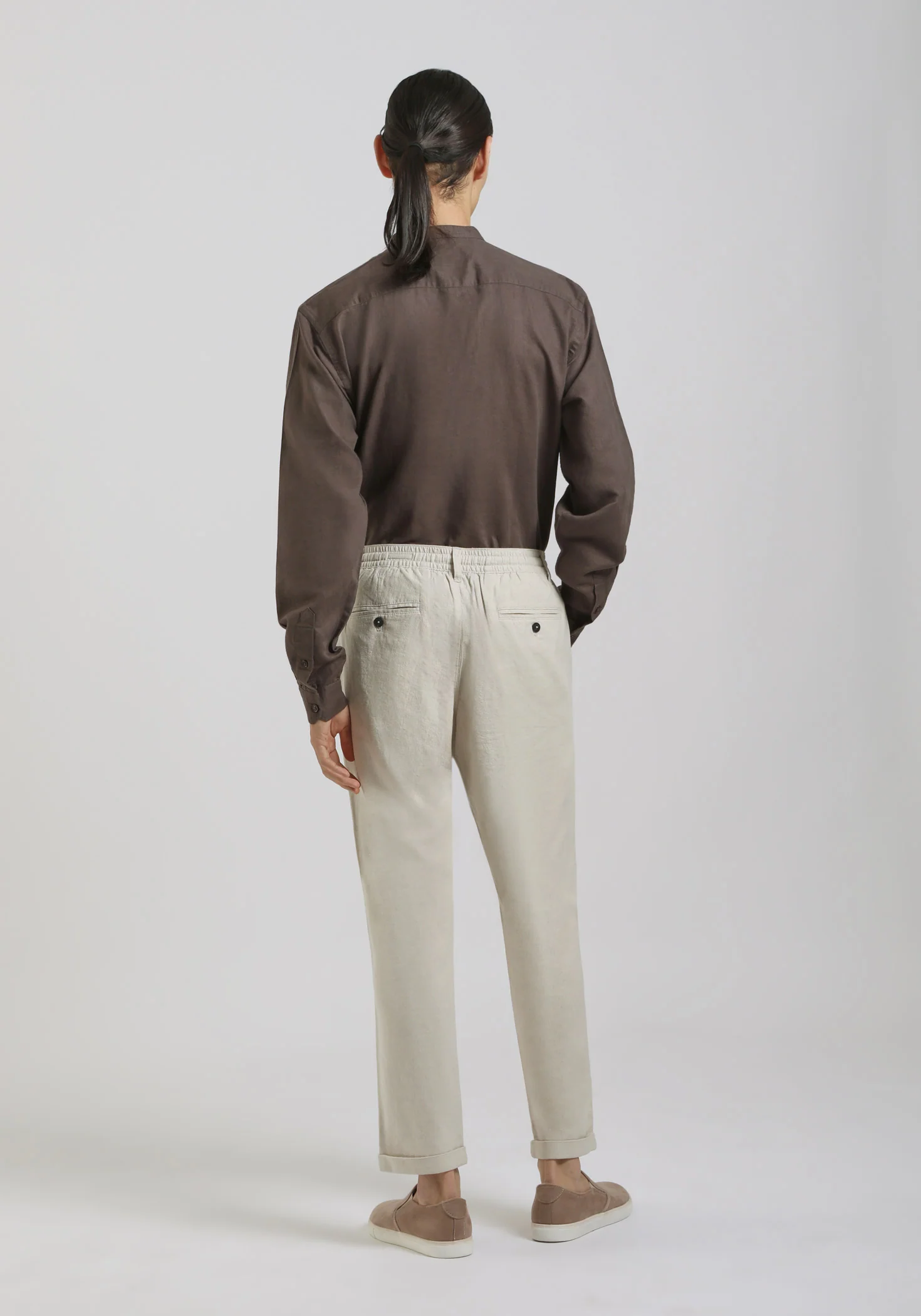 Pantaloni misto lino - Image 7