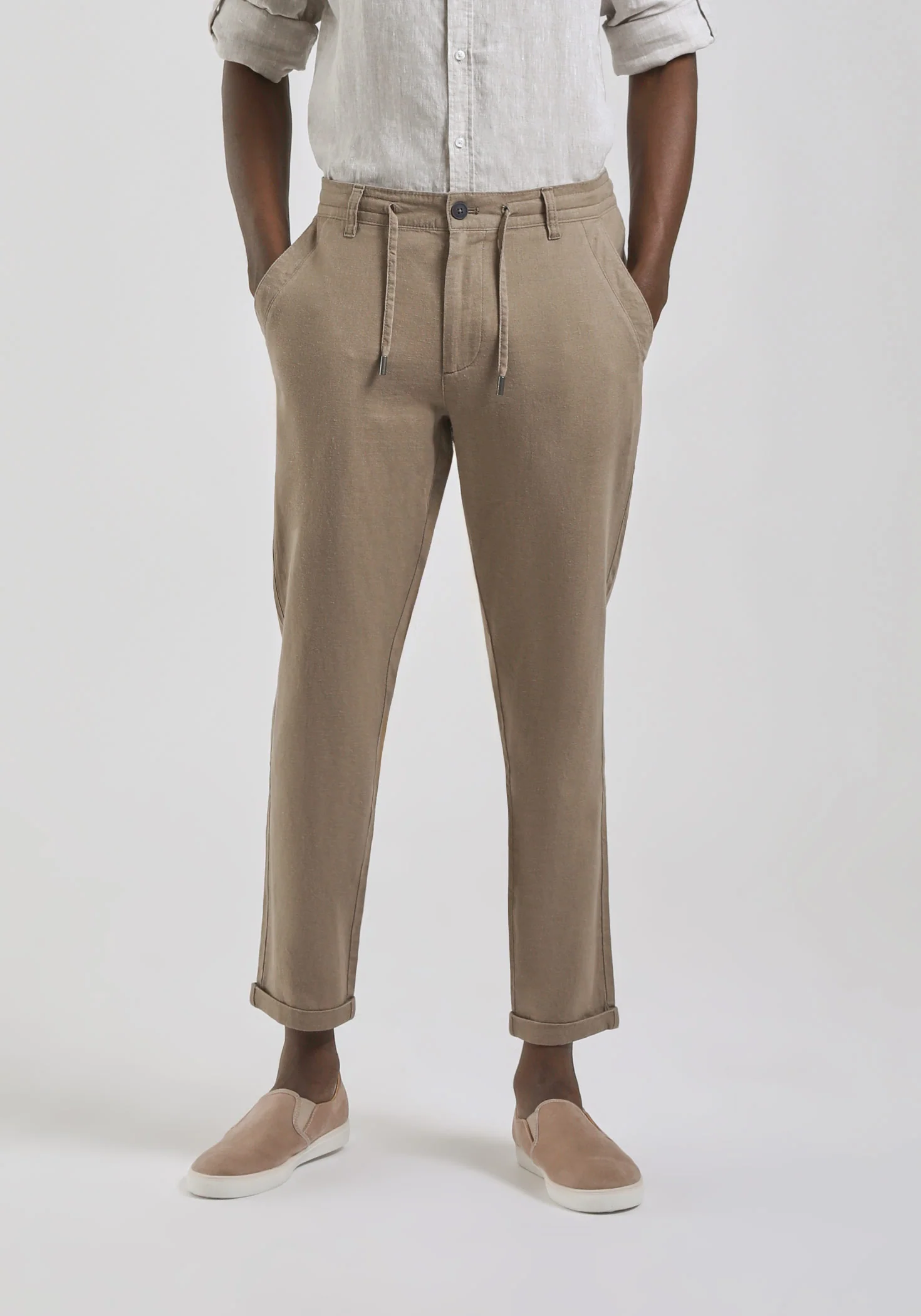 Pantaloni misto lino - Image 2