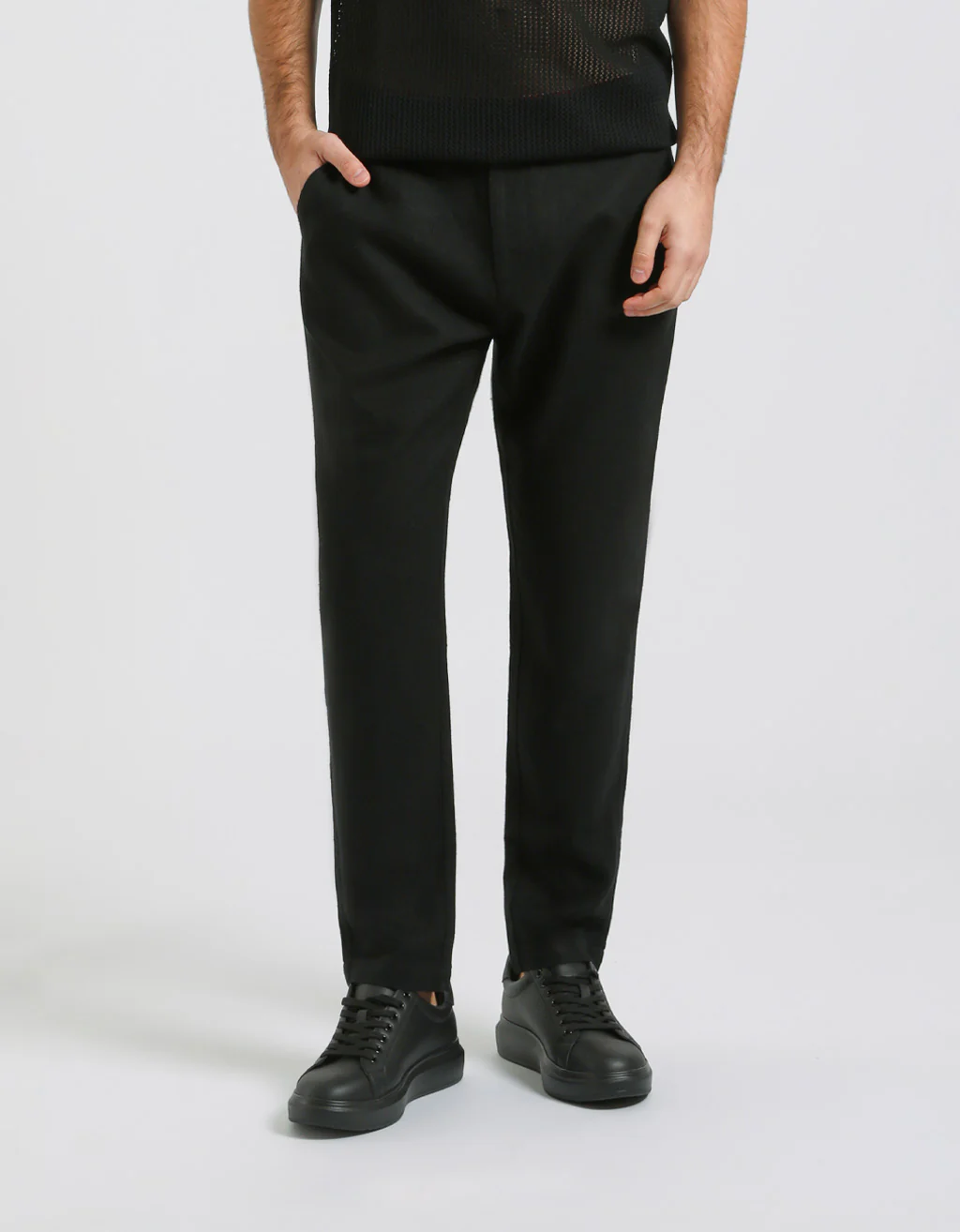 Pantaloni misto lino - Image 2