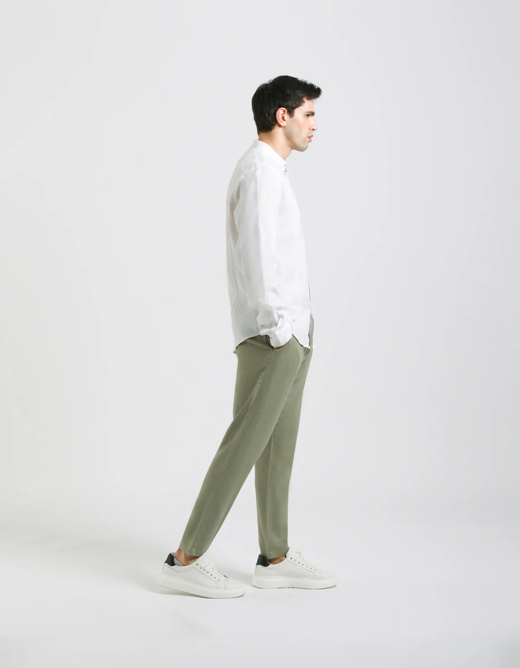 Pantaloni misto lino - Image 4