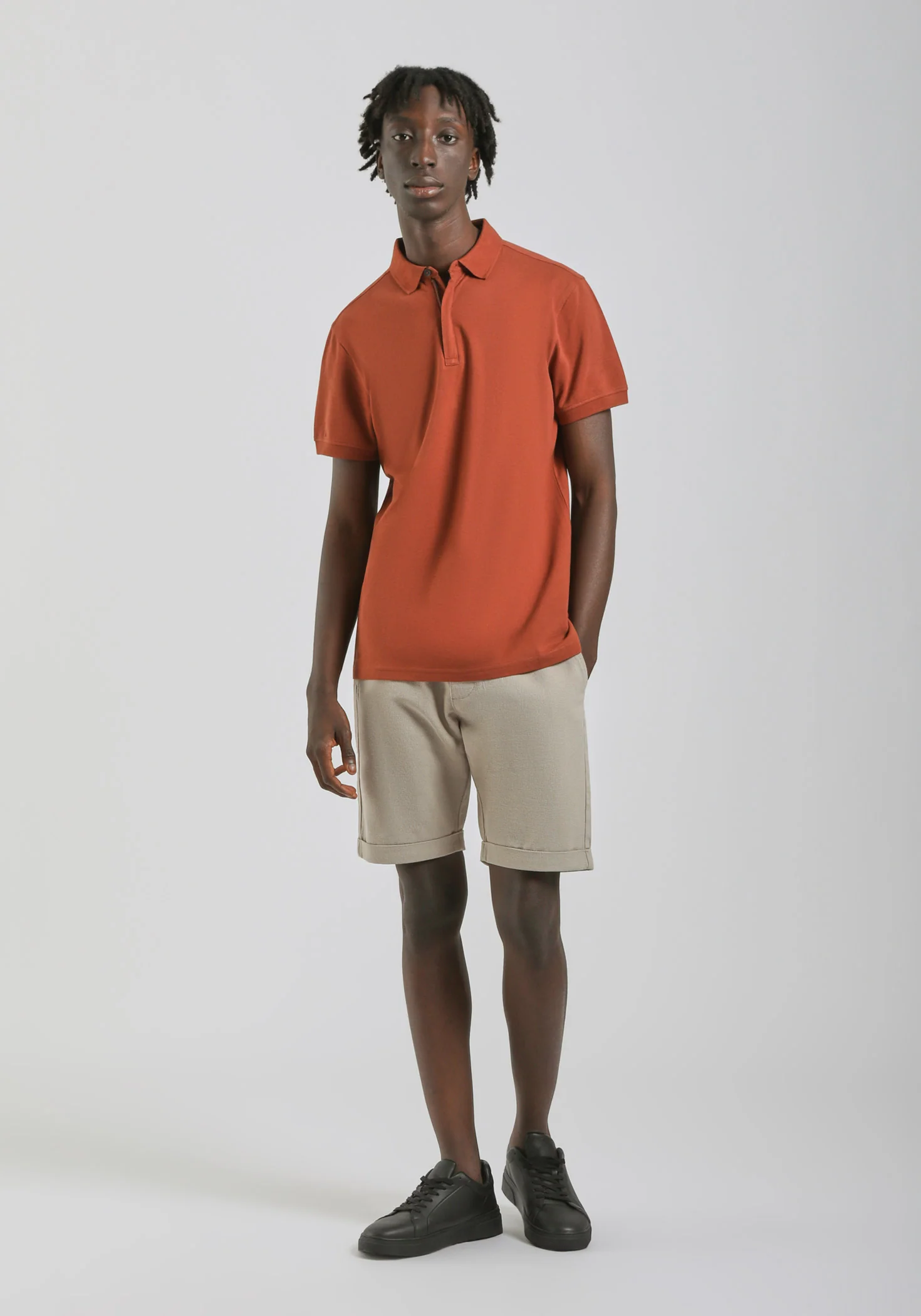 Polo con zip 100% cotone - Image 5