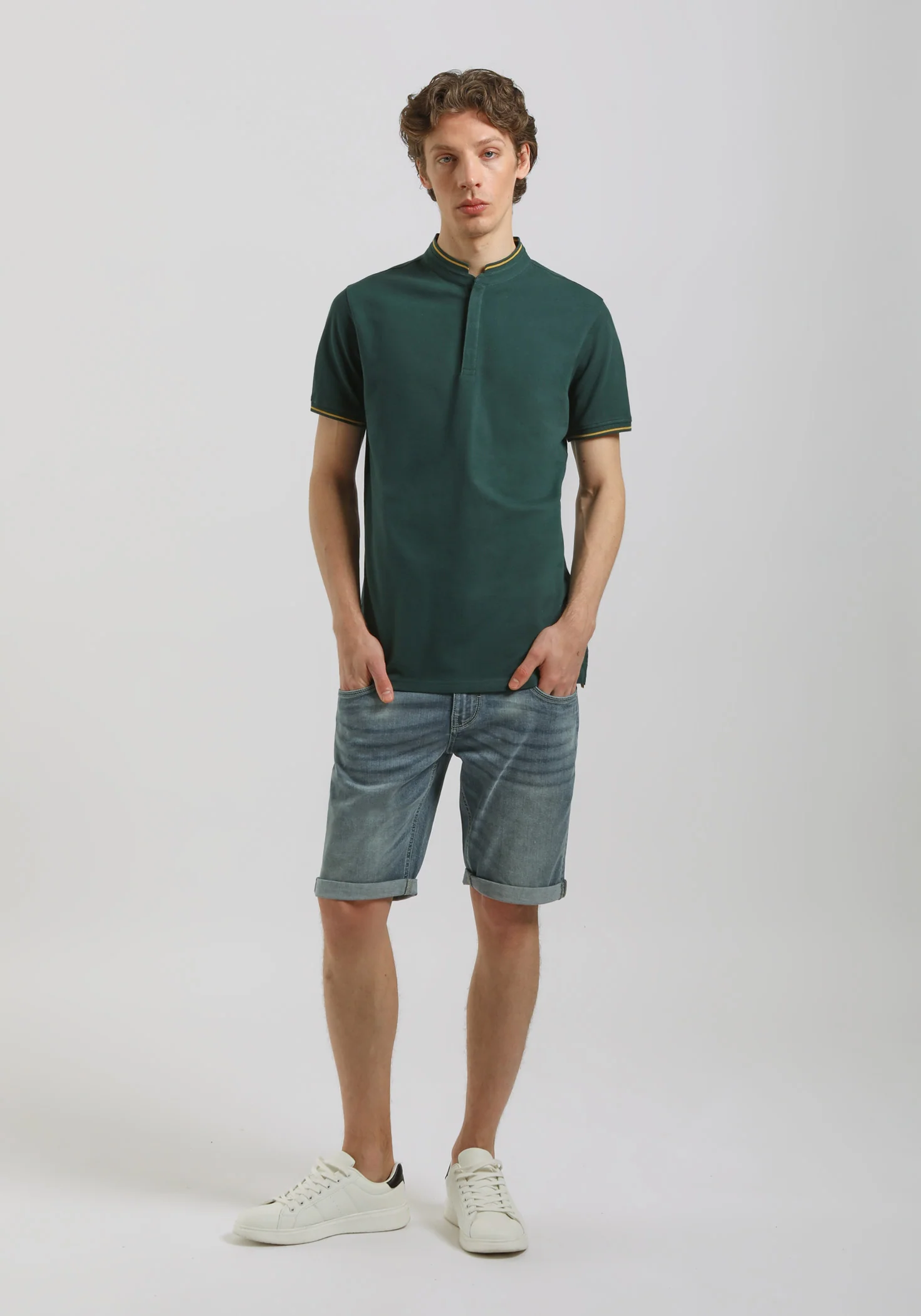 Polo coreana 100% cotone - Image 5