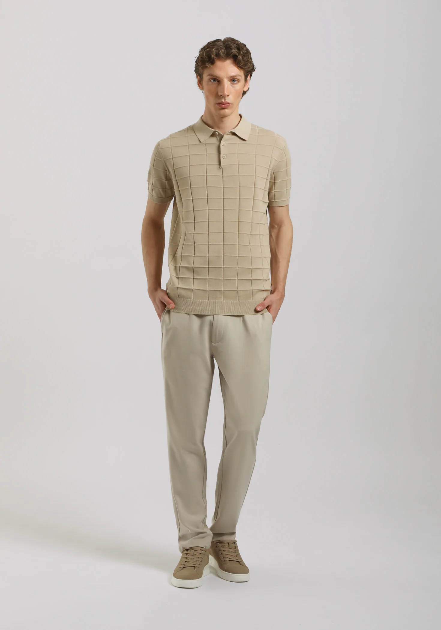 Polo in maglia a coste - Image 5
