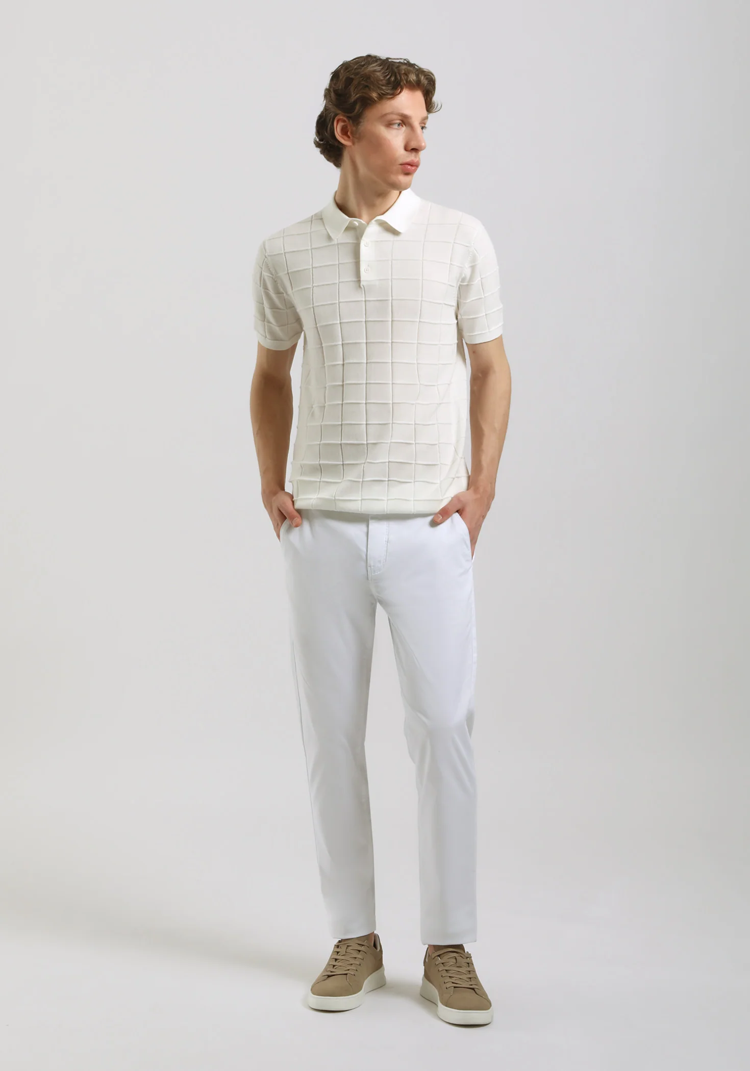 Polo in maglia a coste - Image 5
