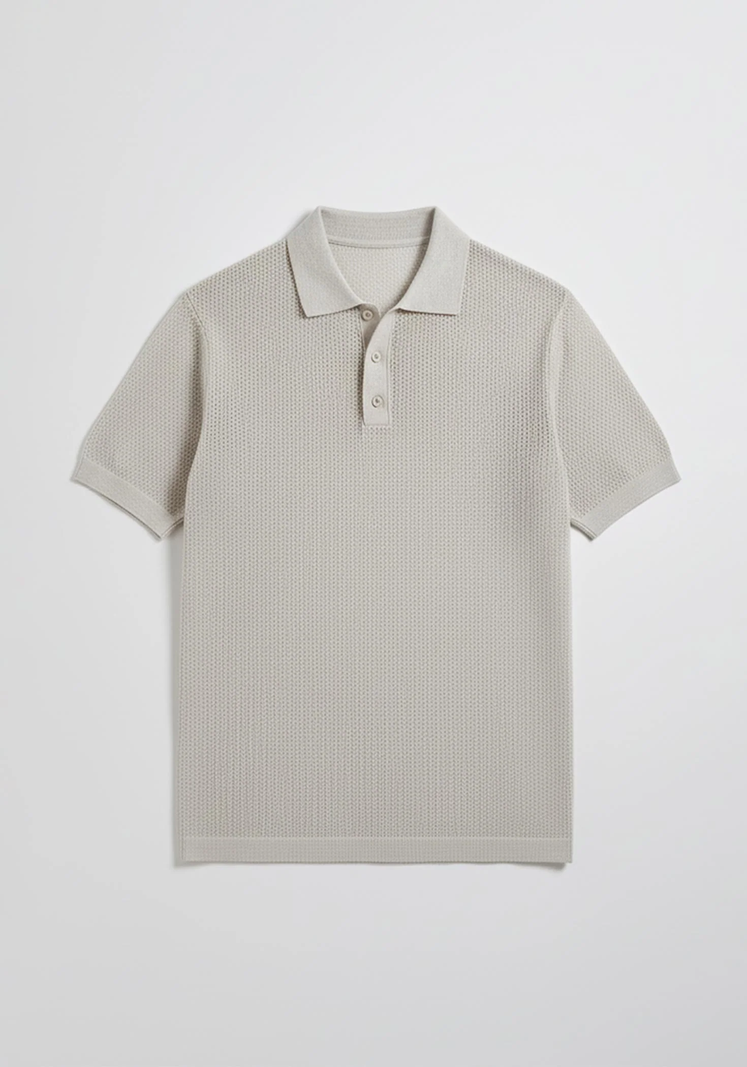 Polo in maglia forata - Image 2
