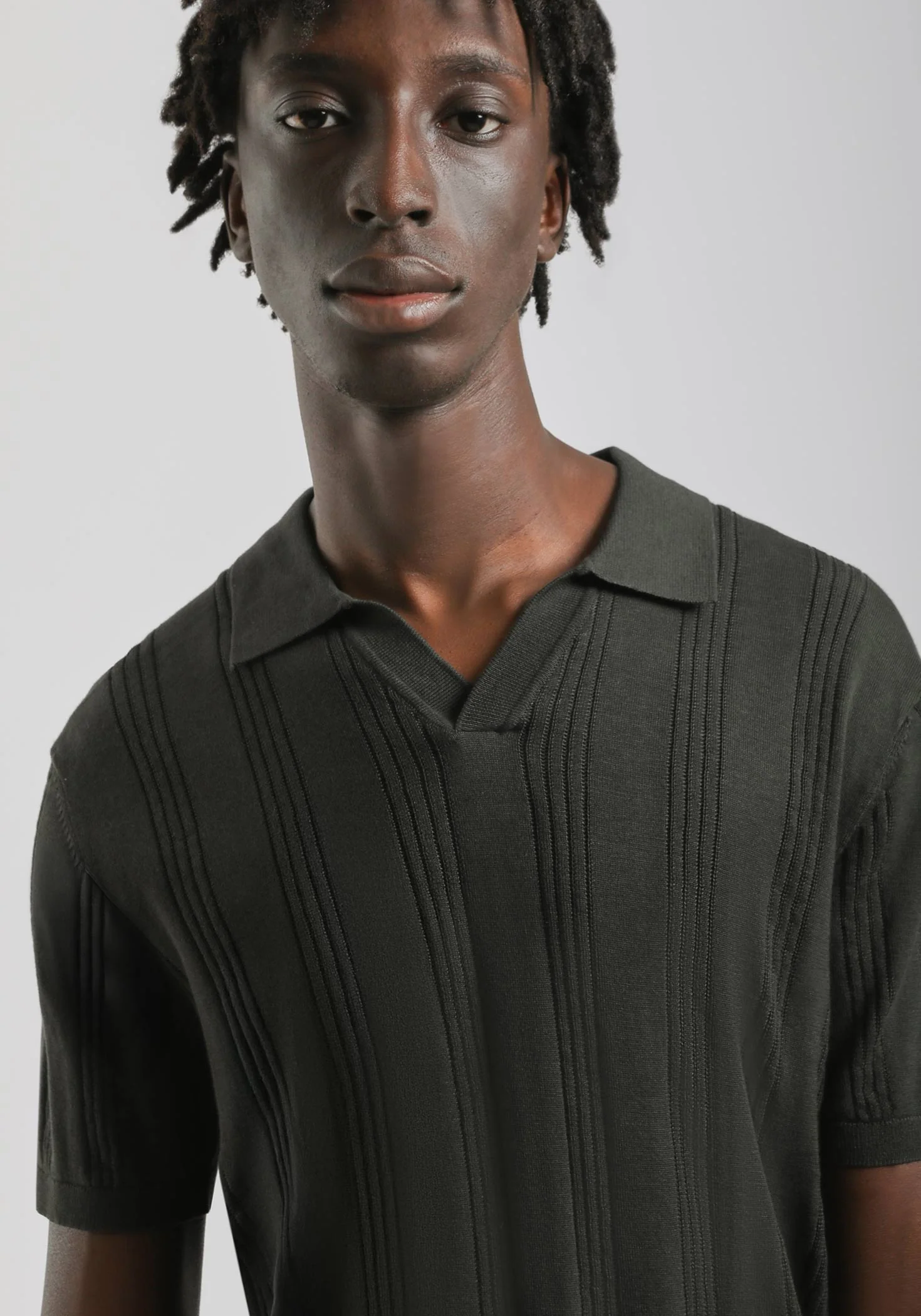 Polo in maglia rigata - Image 2