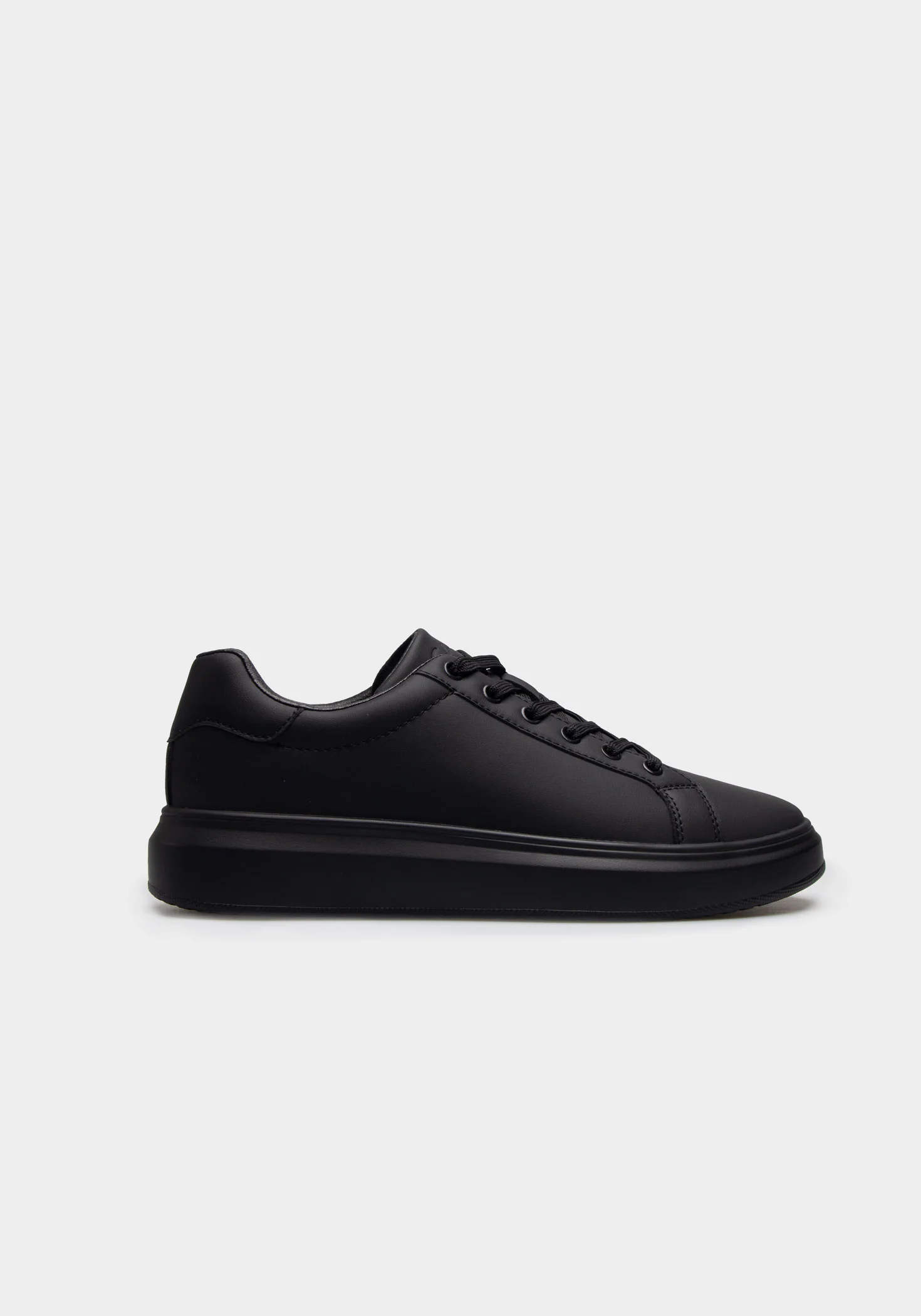 Sneakers effetto pelle