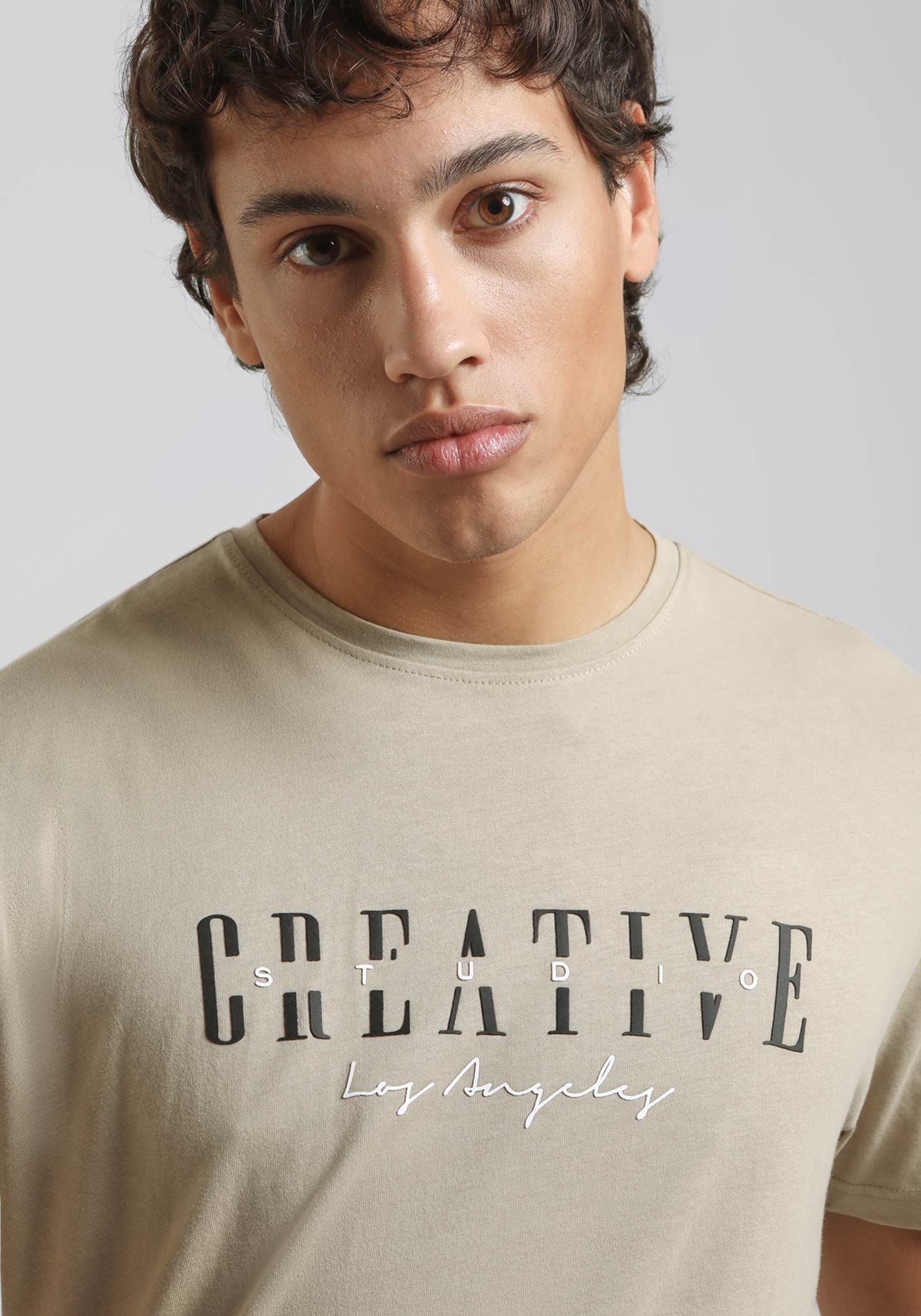 T-shirt 100% cotone con stampa - Image 2