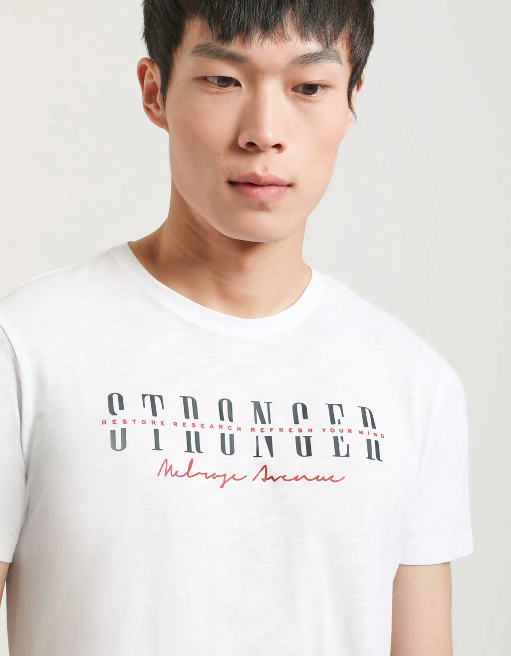 T-shirt 100% cotone con stampa - Image 2
