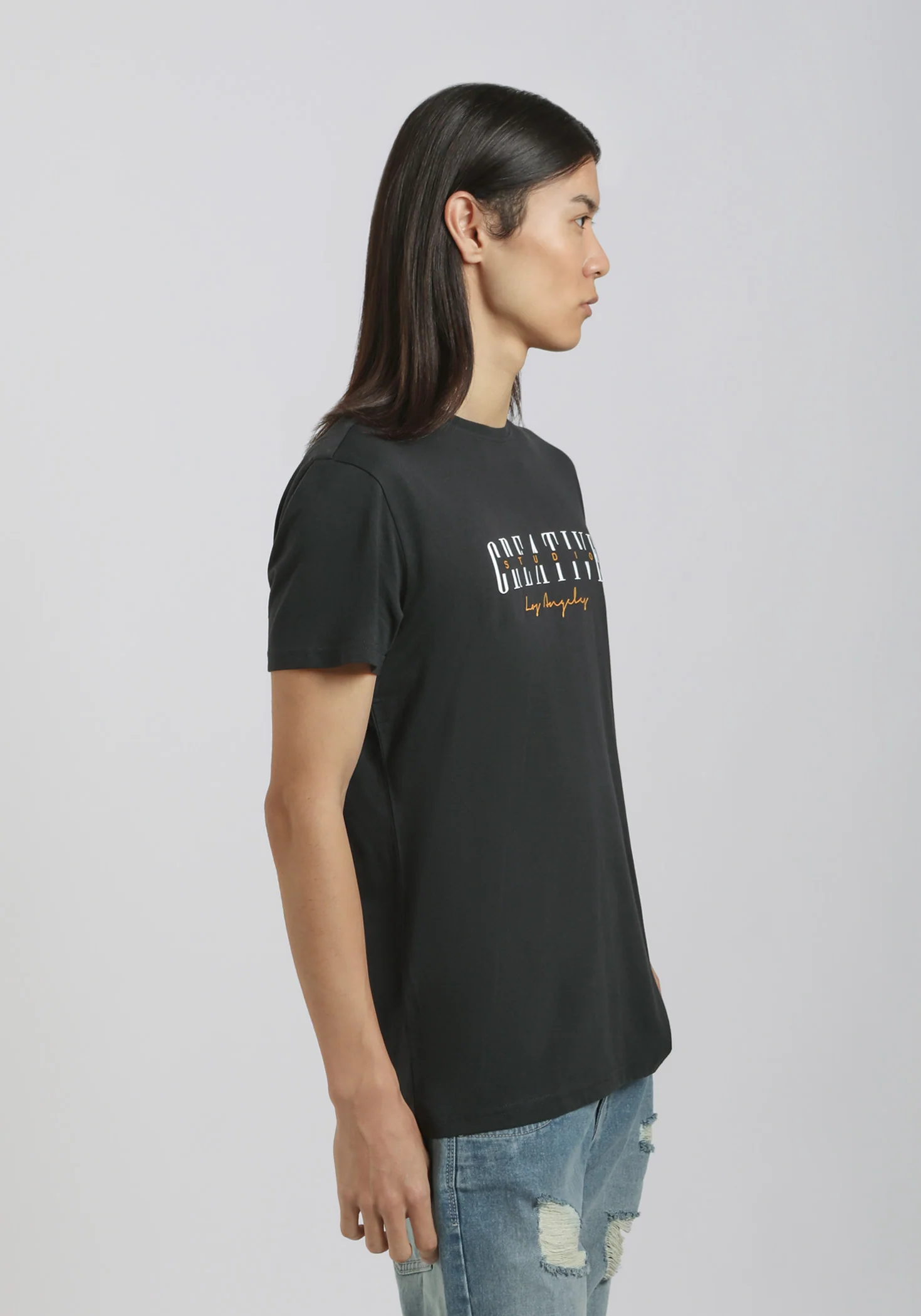 T-shirt 100% cotone con stampa - Image 3