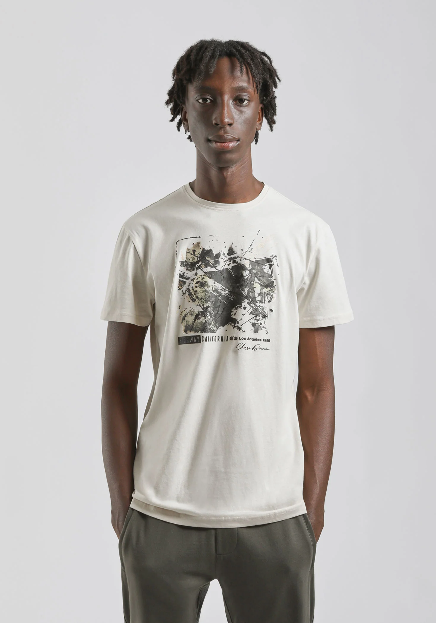 T-shirt 100% cotone con stampa