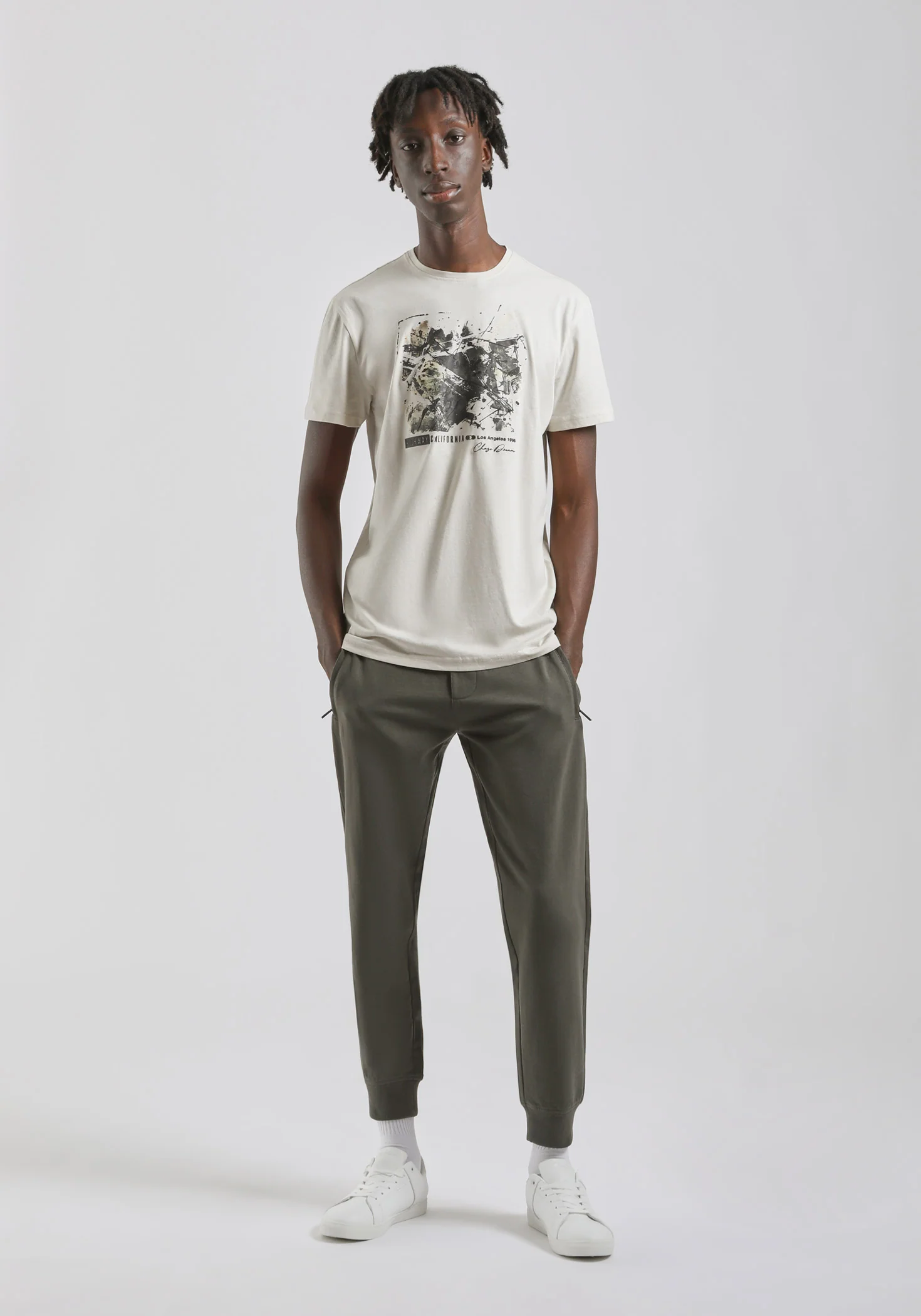T-shirt 100% cotone con stampa - Image 5