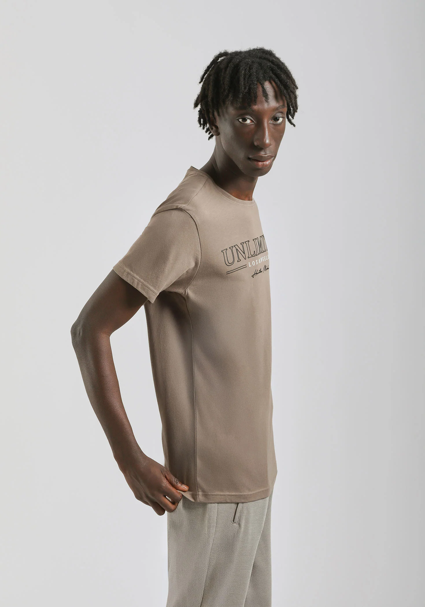 T-shirt 100% cotone con stampa - Image 3