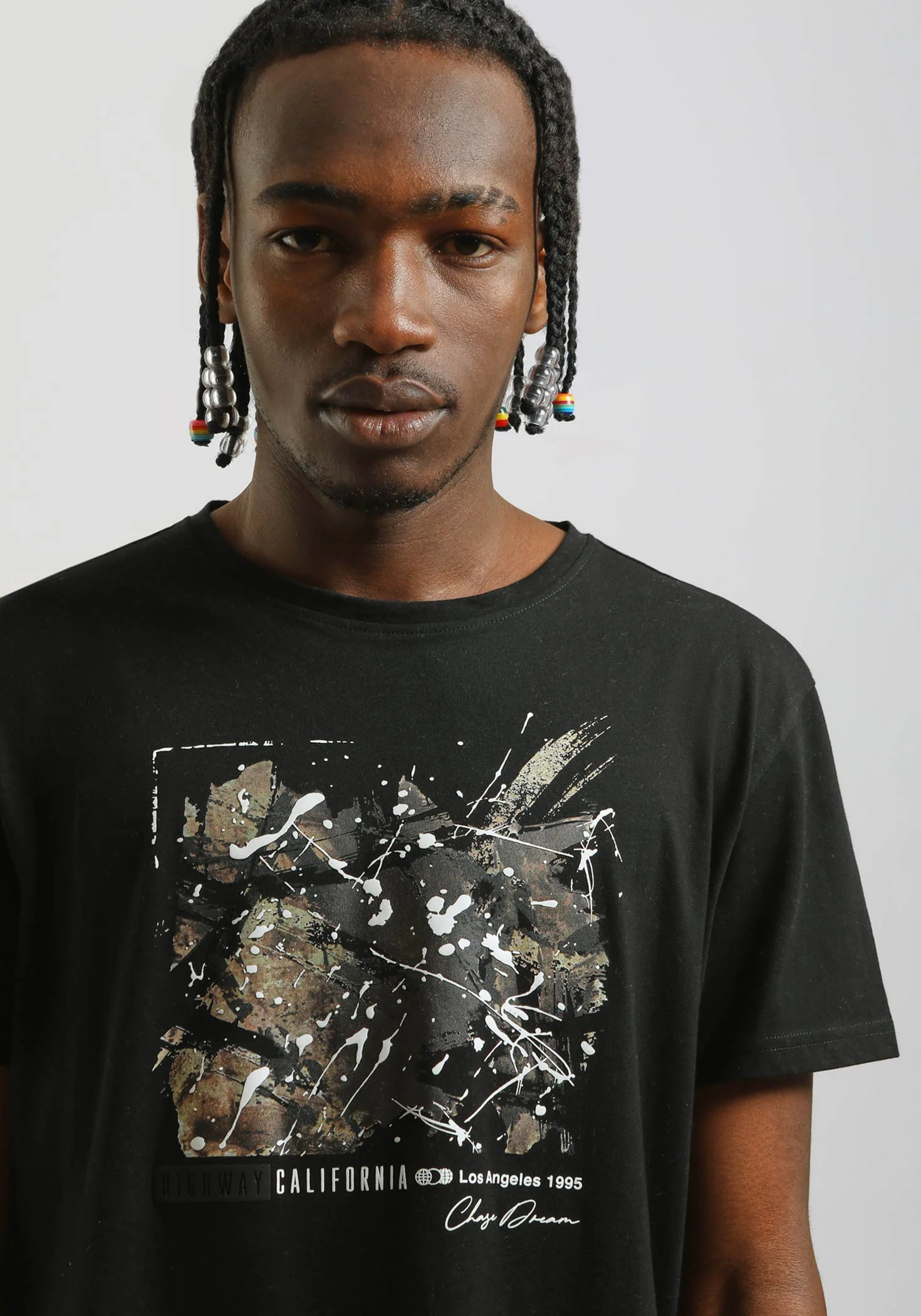 T-shirt 100% cotone con stampa - Image 2