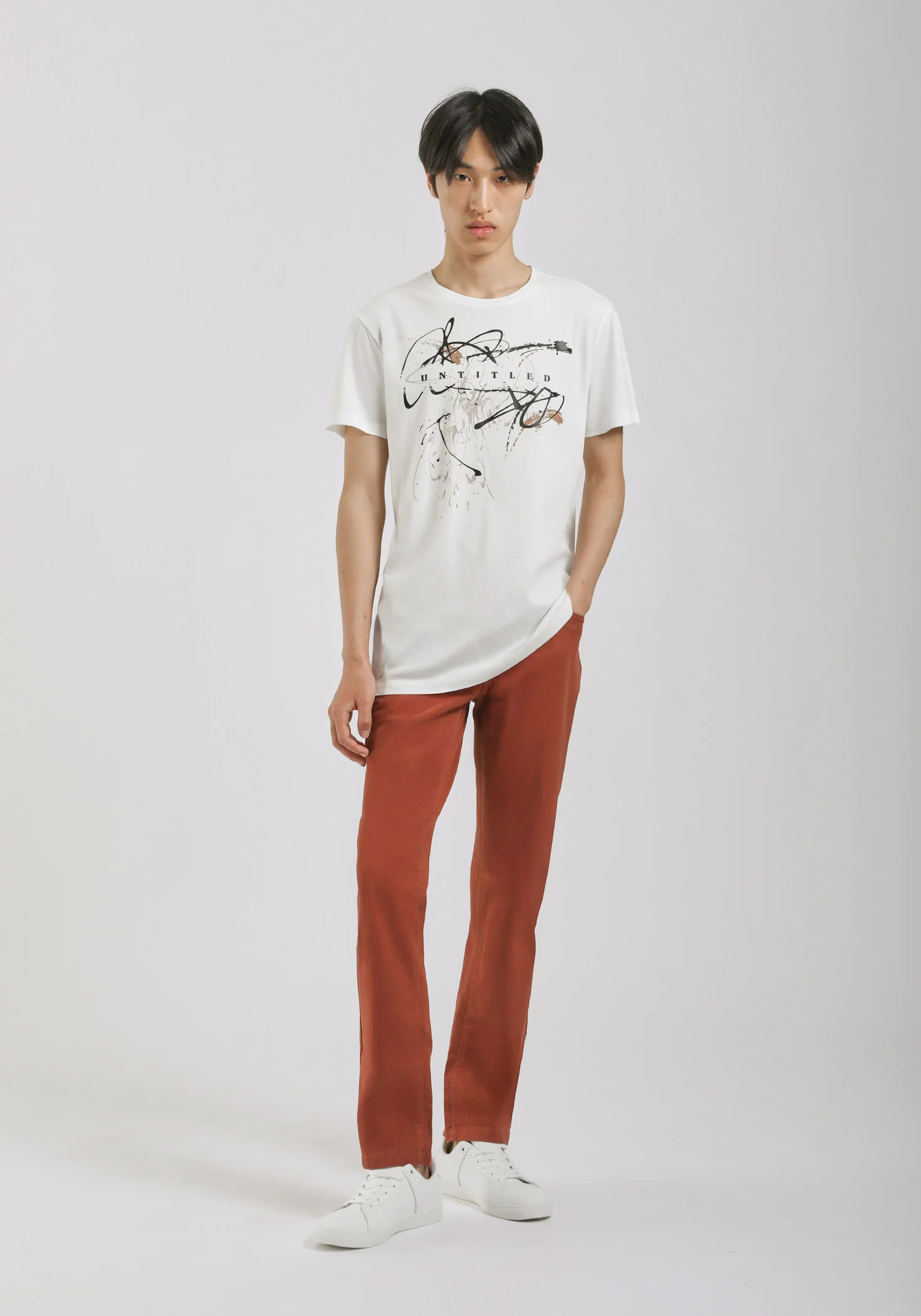 T-shirt 100% cotone con stampa - Image 5