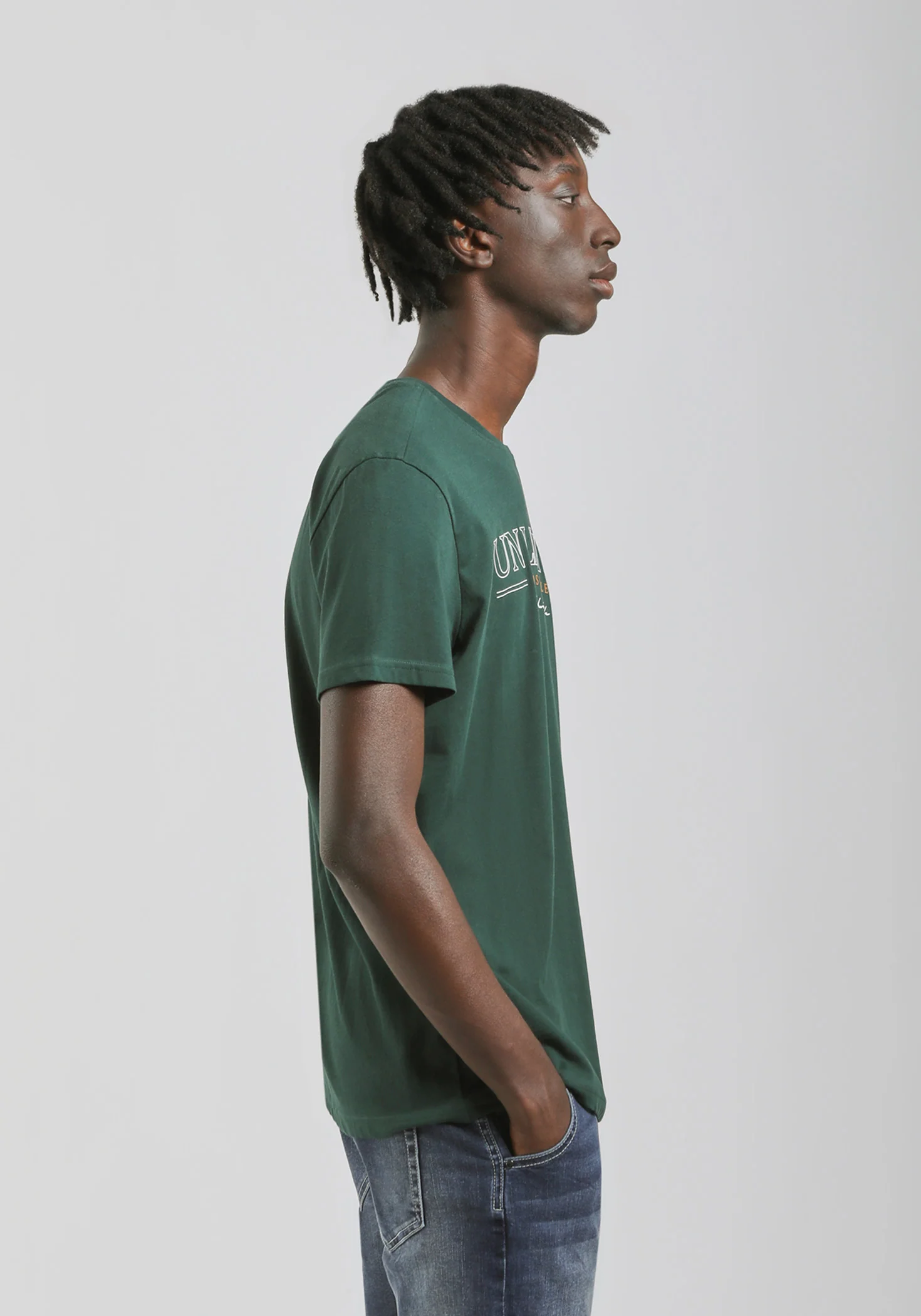 T-shirt 100% cotone con stampa - Image 3