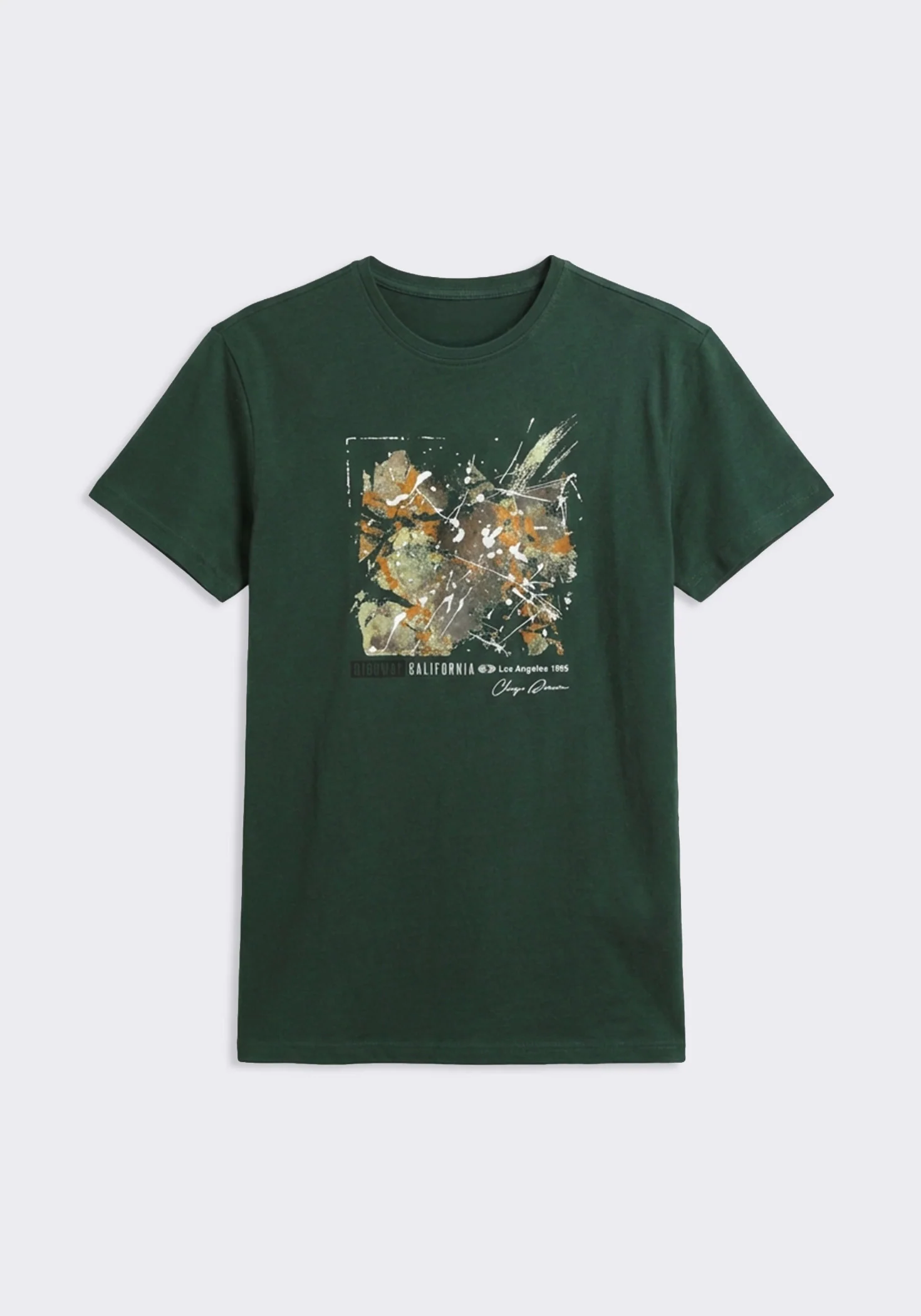 T-shirt 100% cotone con stampa - Image 6