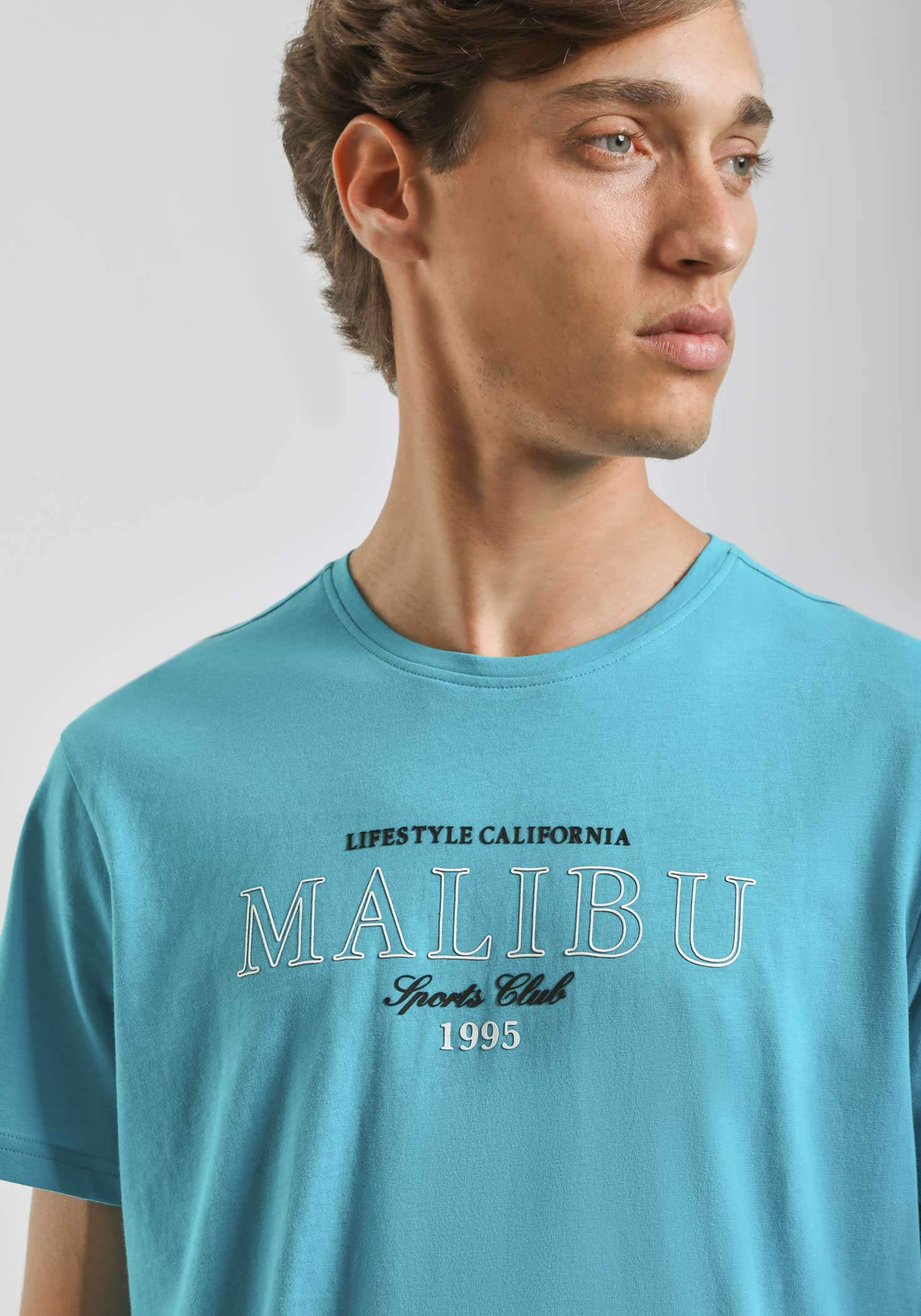 T-shirt 100% cotone con stampa - Image 2