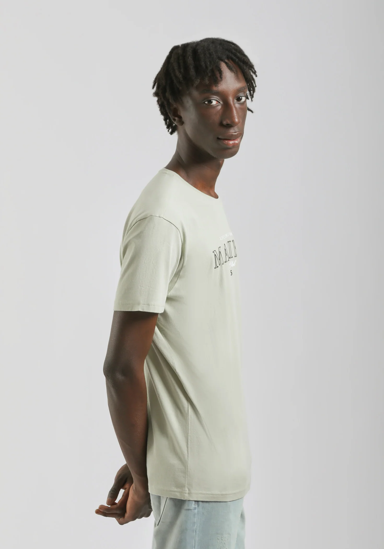 T-shirt 100% cotone con stampa - Image 3