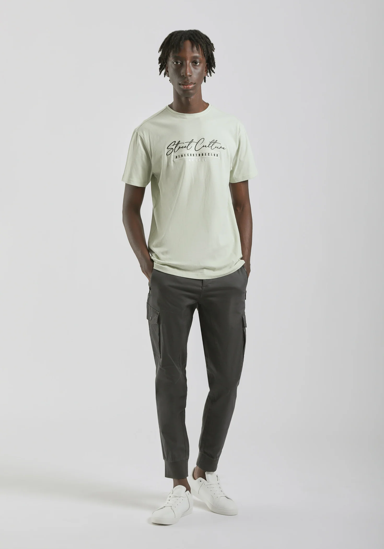 T-shirt 100% cotone con stampa - Image 5