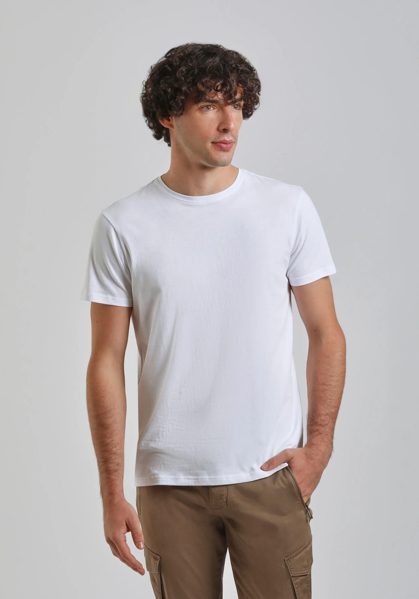 T-shirt basic 100% cotone