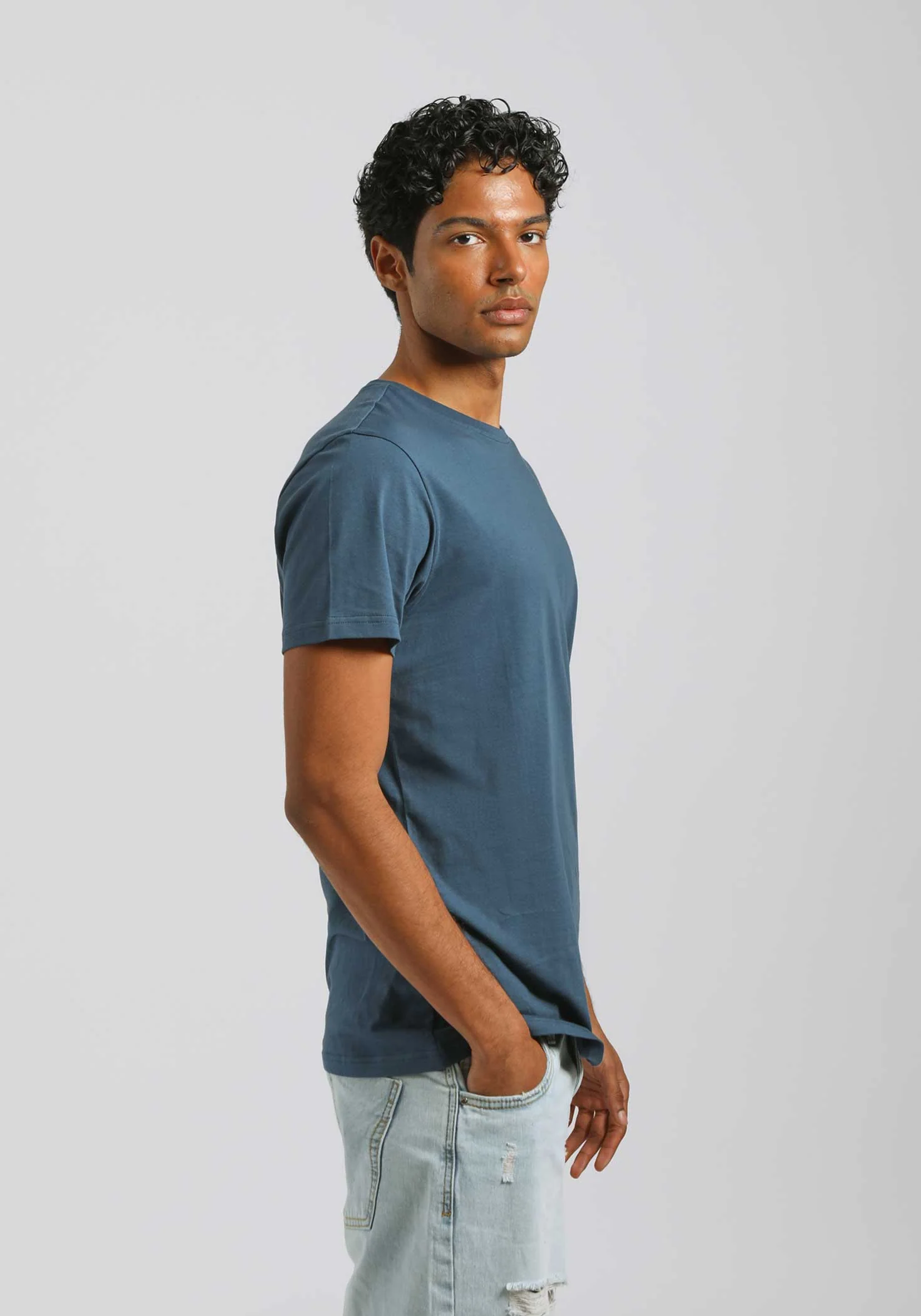 T-shirt basic 100% cotone - Image 3